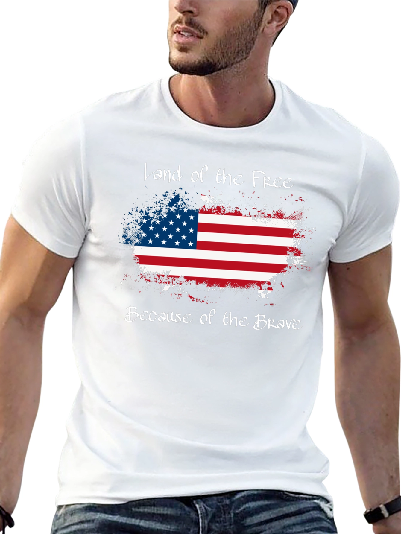 Land of the Free Graphic T-Shirt