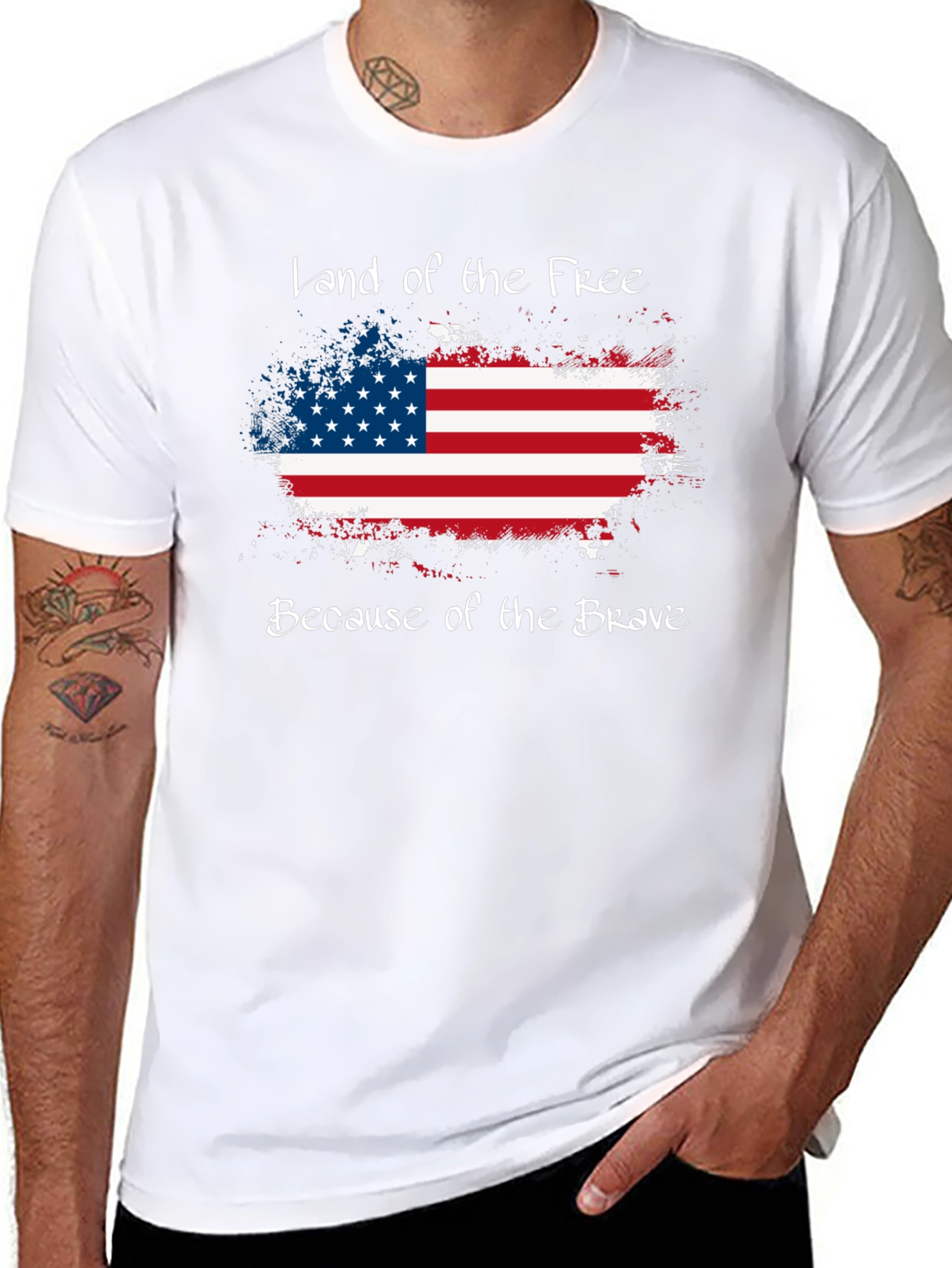 Land of the Free Graphic T-Shirt