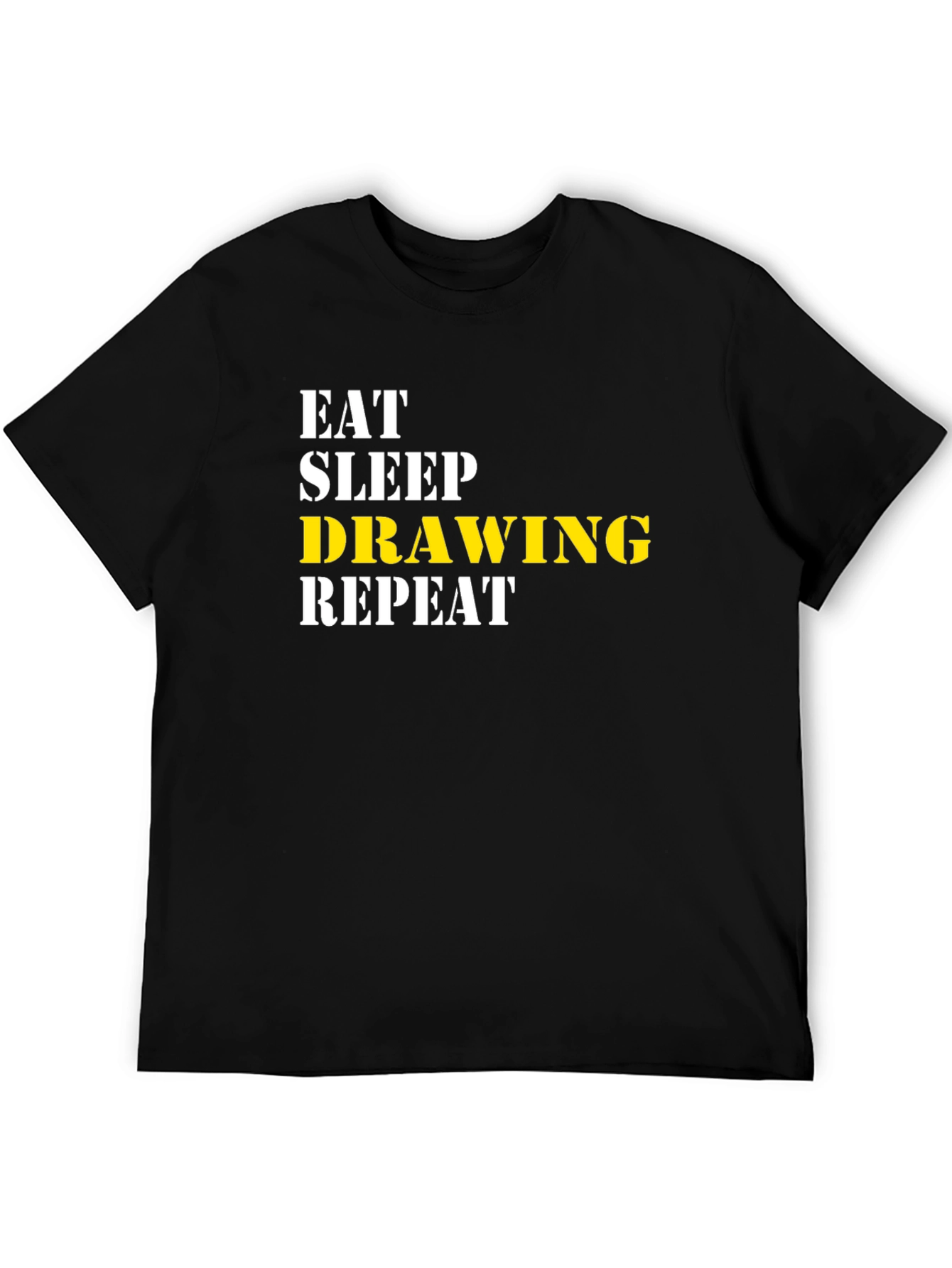 Eat Sleep Drawing Repeat T-Shirt