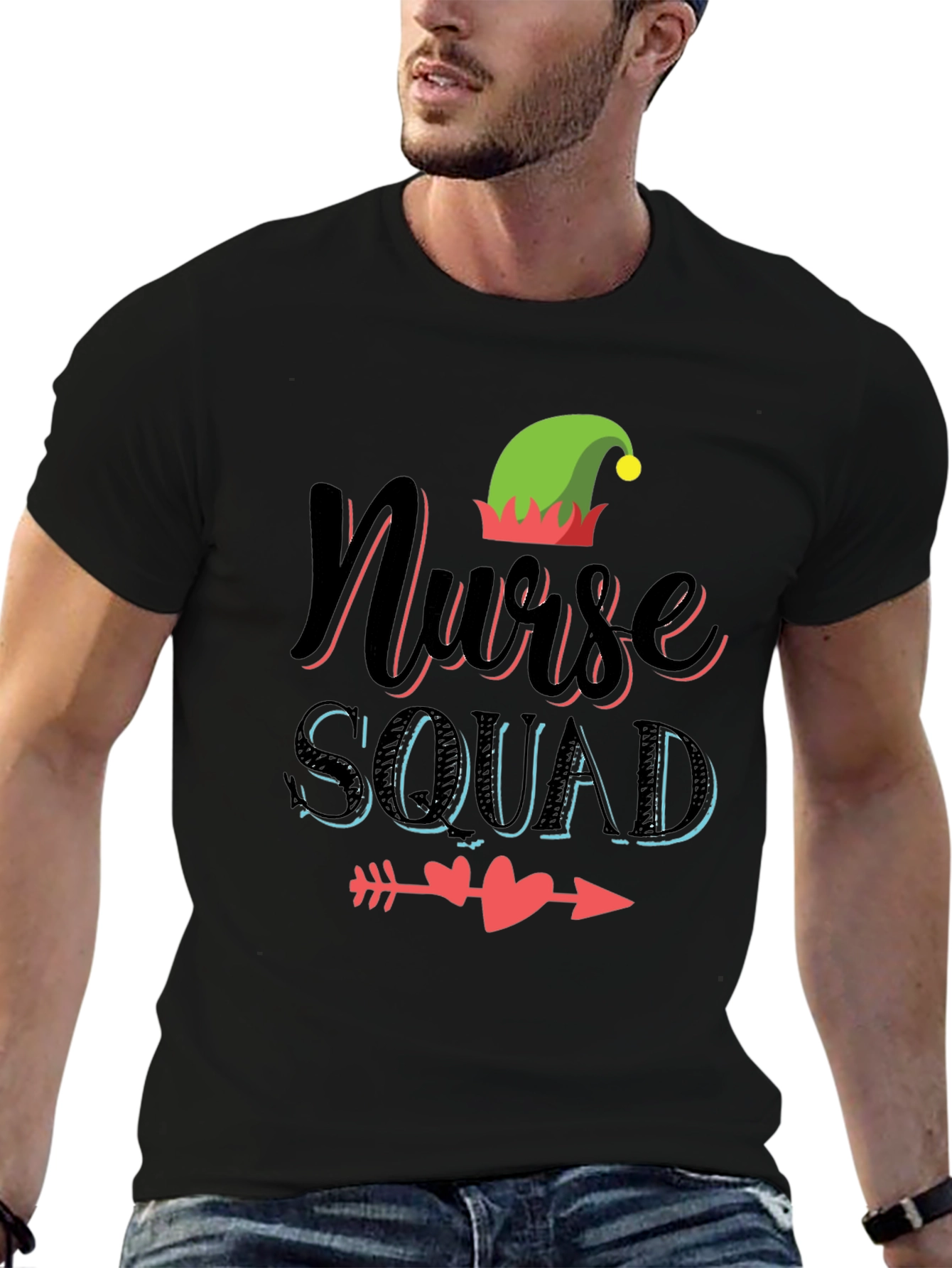 Nurse Squad Christmas Tee - Holiday Medical Shirt