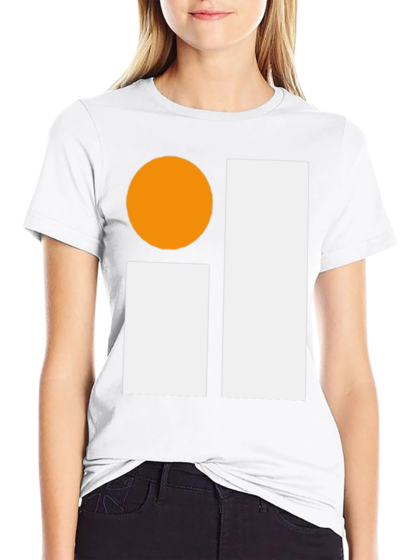 Abstract Graphic Tee - Black