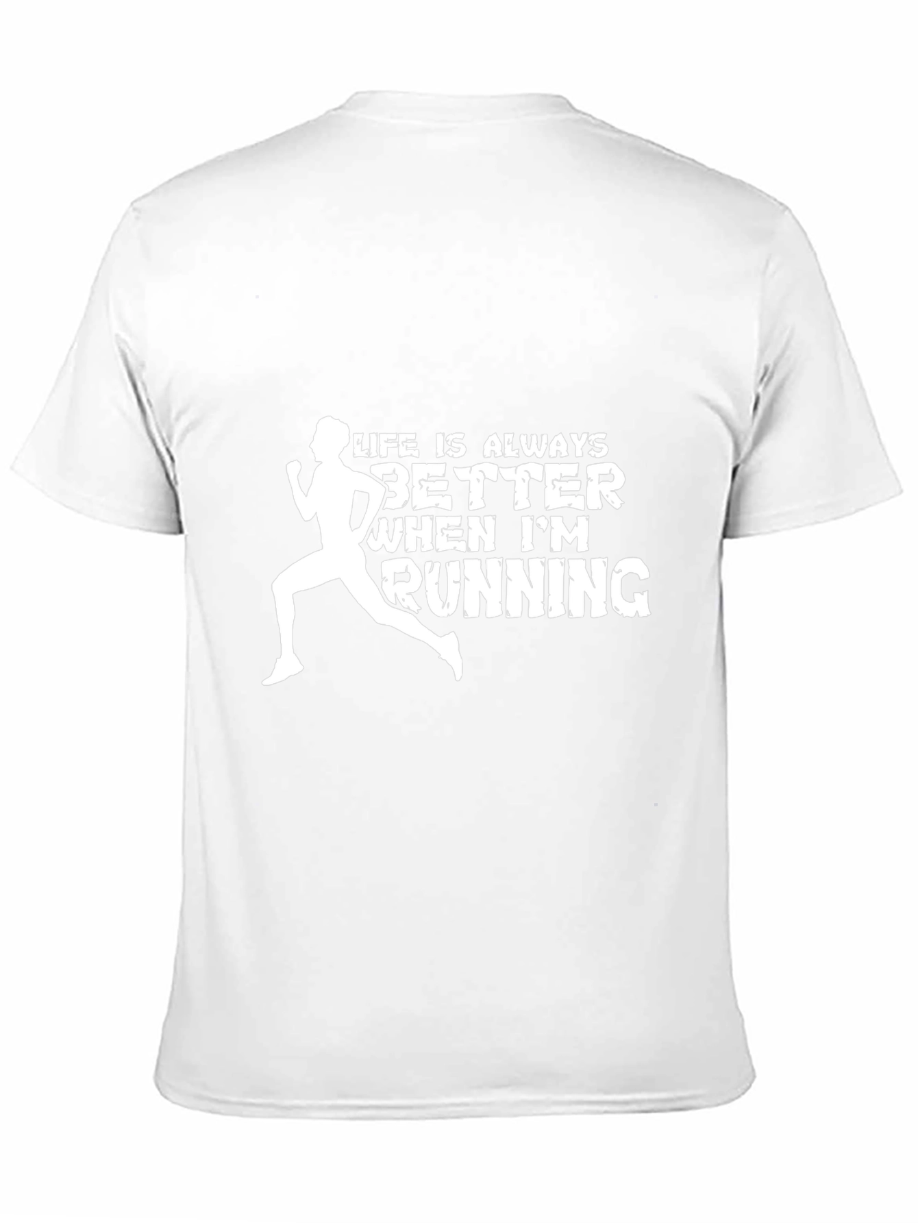 Life is Better Running Graphic Tee - Black