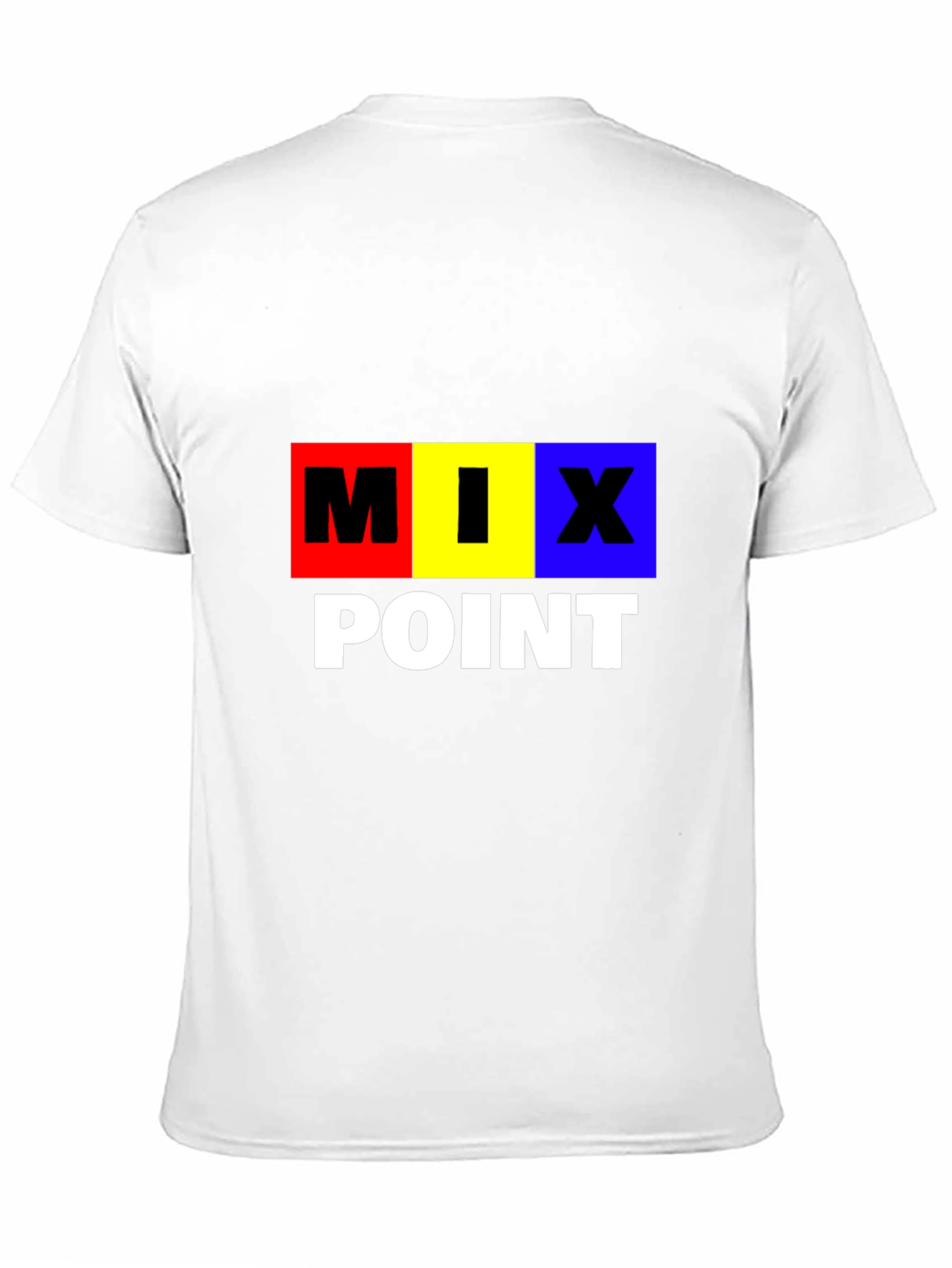 Mix Point Graphic T-Shirt - Black