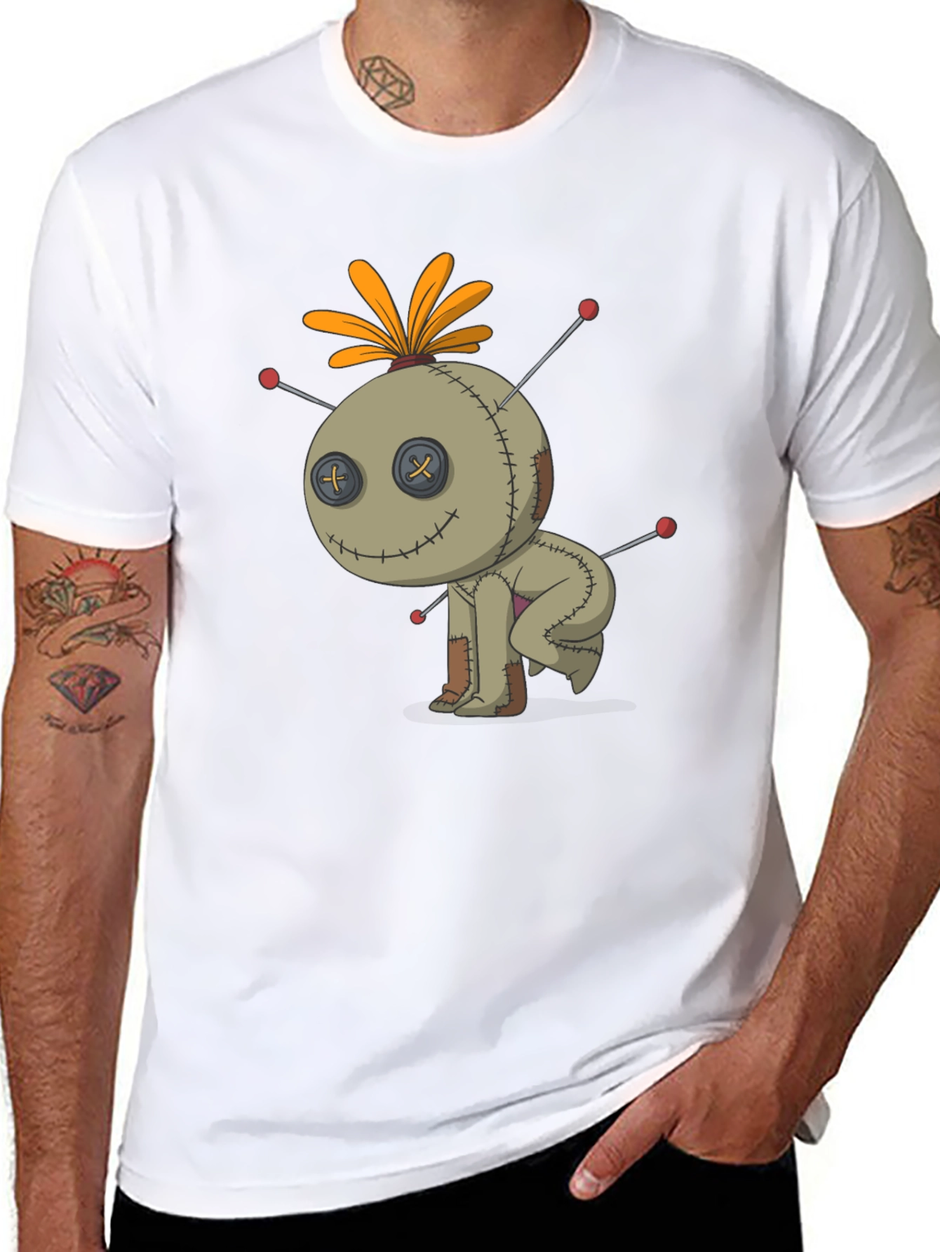 Voodoo Doll T-Shirt - Unique Graphic Tee