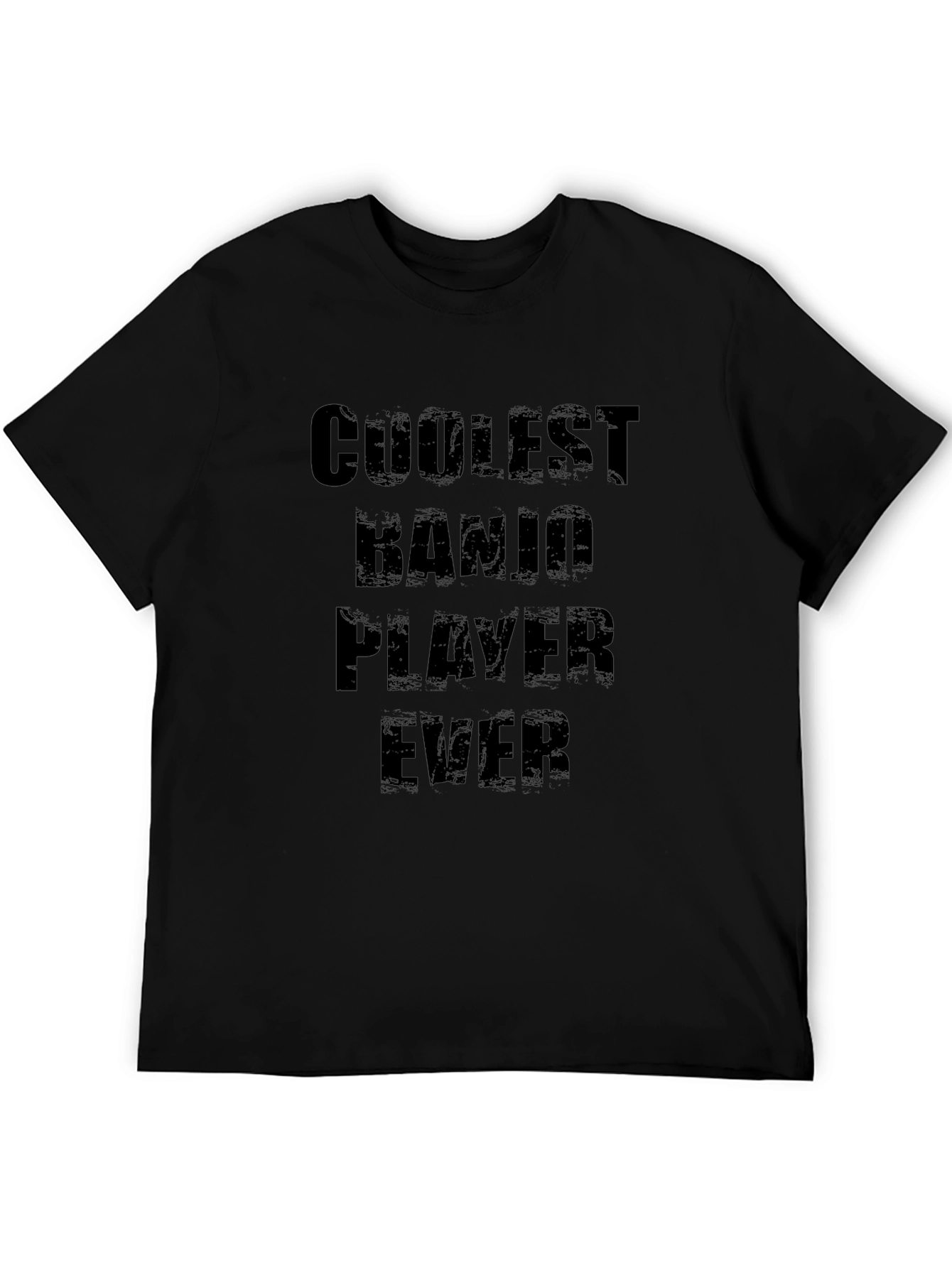Coolest Banjo Player Ever Black Graphic Tee
