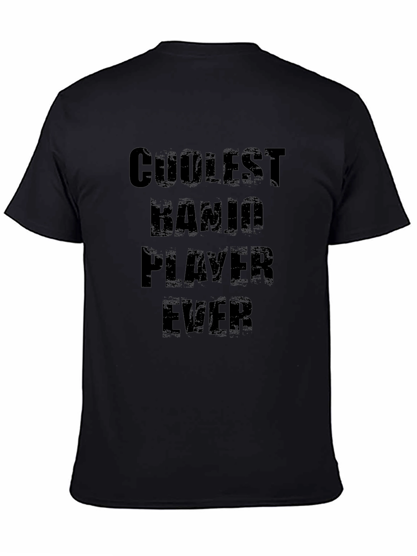 Coolest Banjo Player Ever Black Graphic Tee