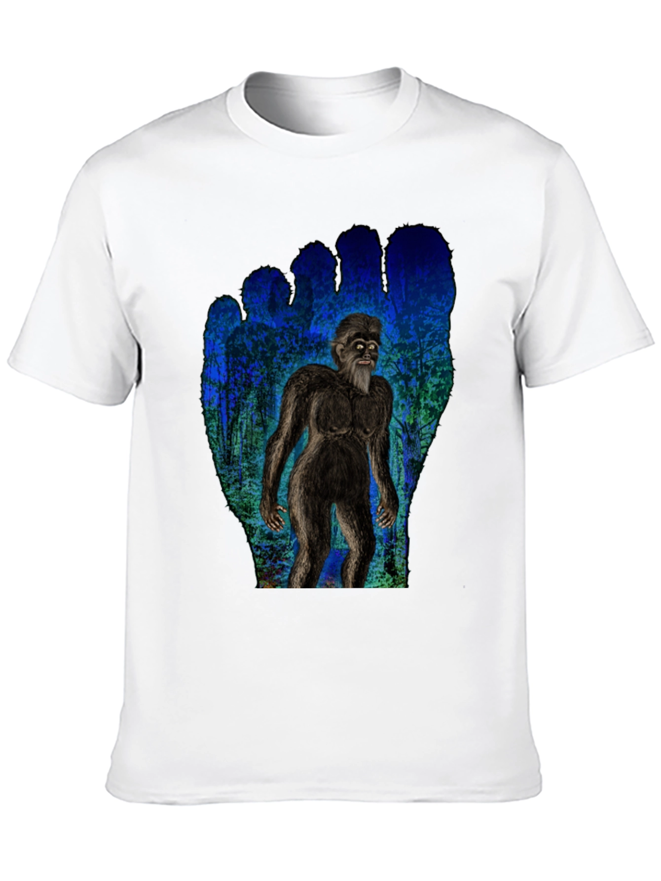 Bigfoot T-Shirt - Forest Creature Design