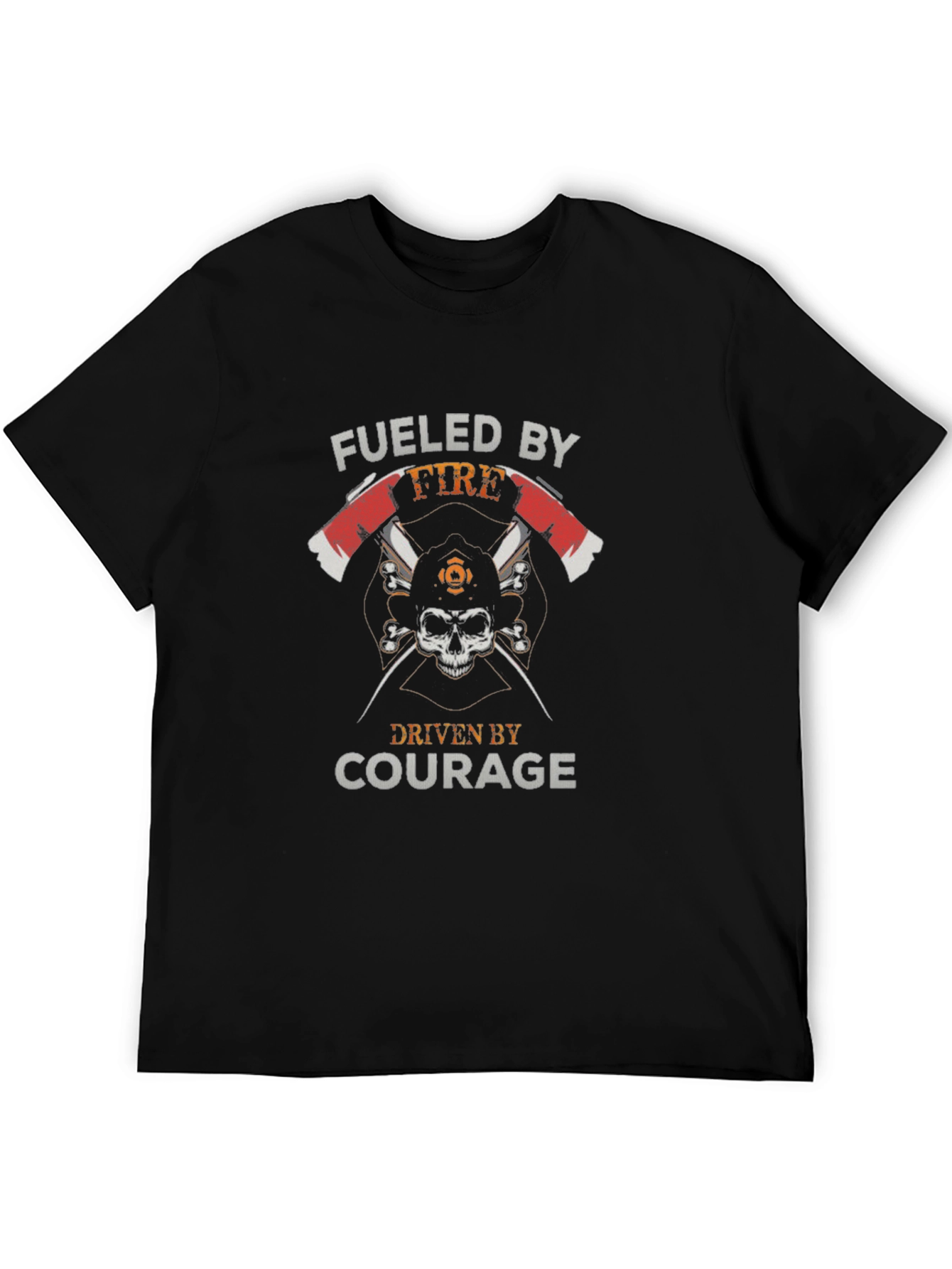 Fueled By Fire Courage Driven Tee