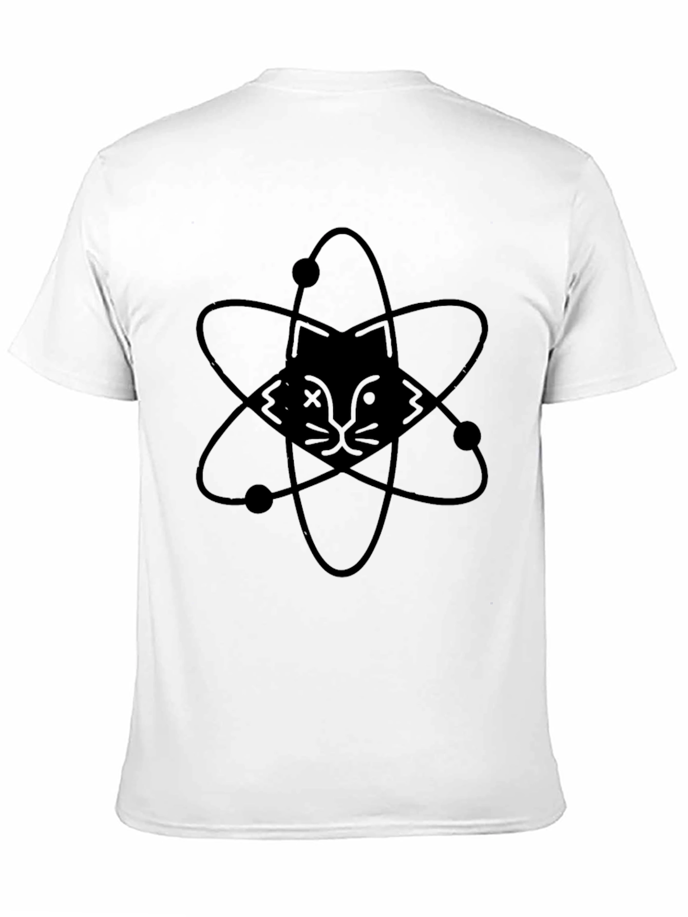 Atomic Cat Graphic Tee - Black