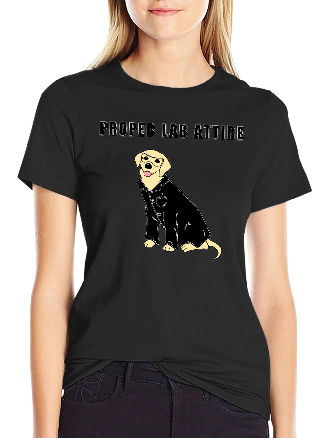 Proper Lab Attire T-Shirt - Funny Science Tee