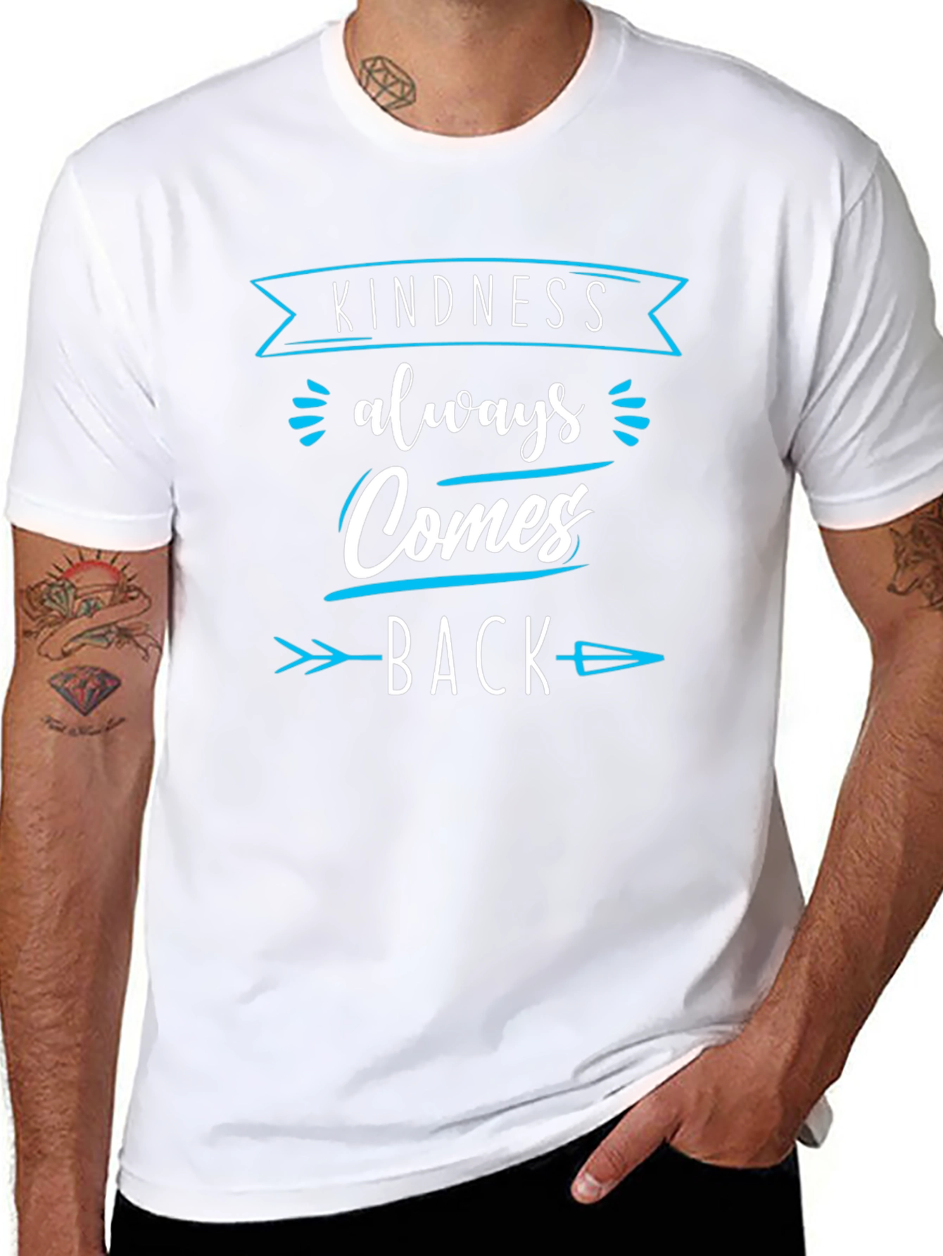 Kindness Always Comes Back Graphic Tee