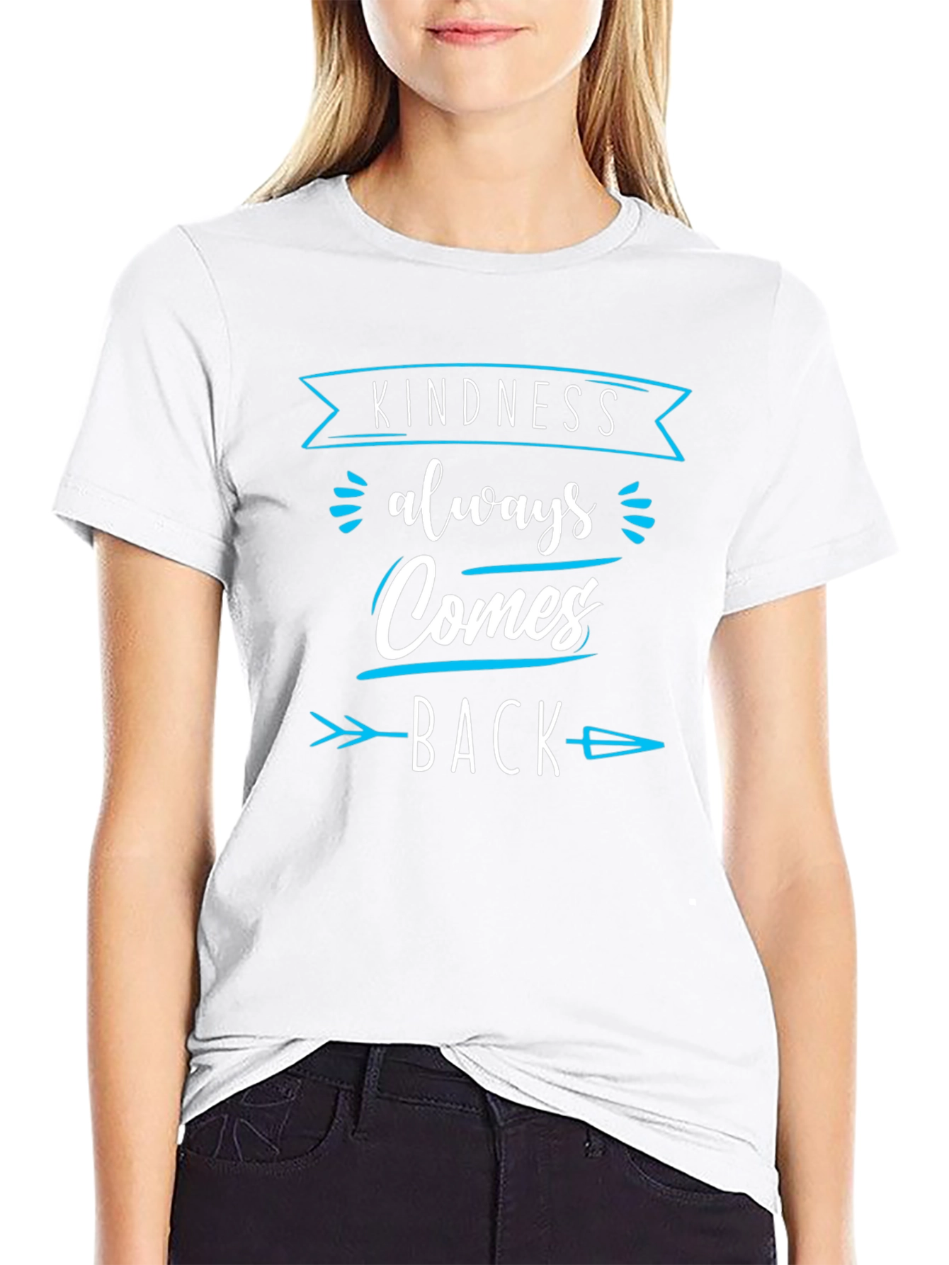 Kindness Always Comes Back Graphic Tee