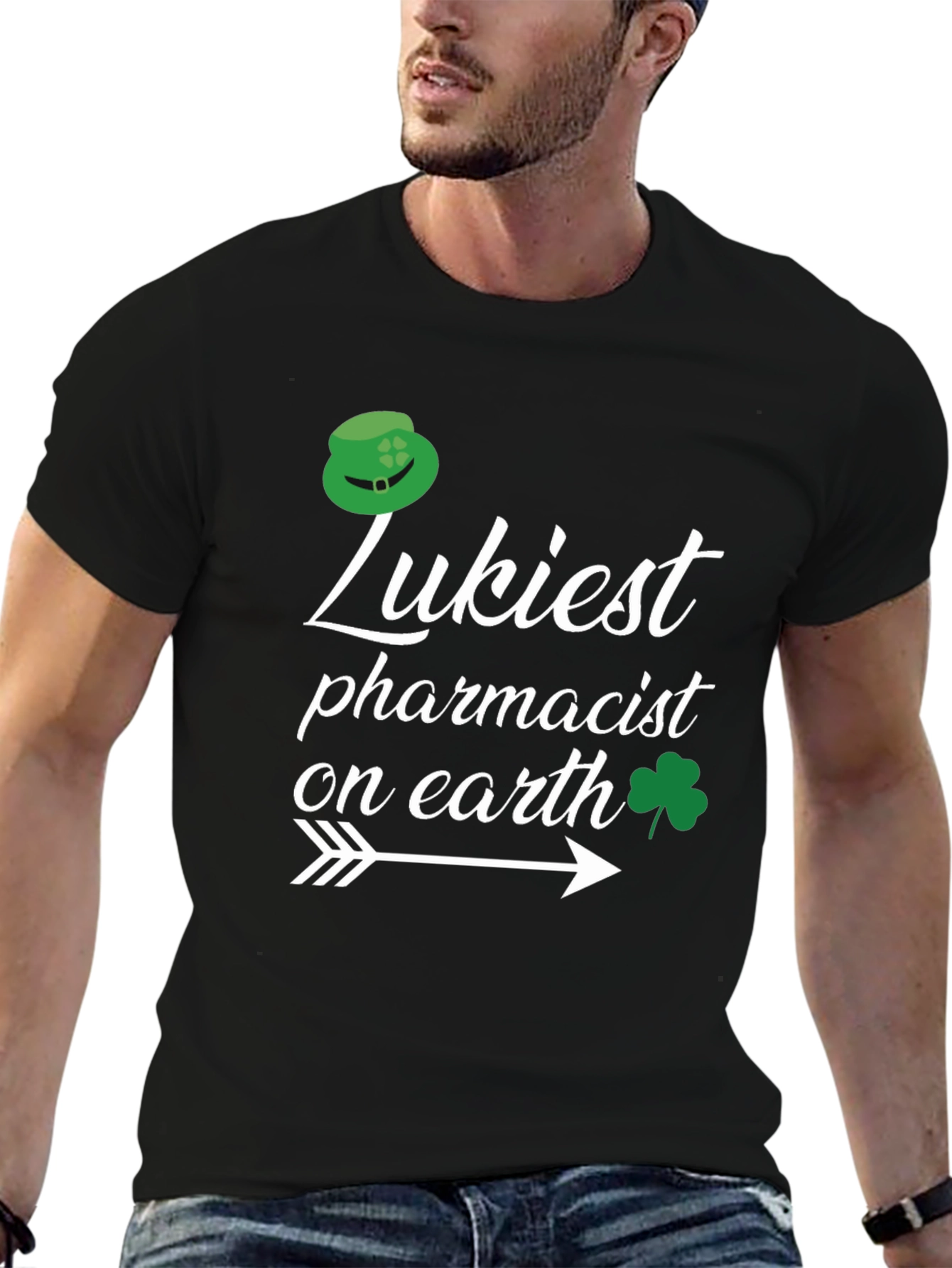 Luckiest Pharmacist on Earth St. Patricks Day T-Shirt