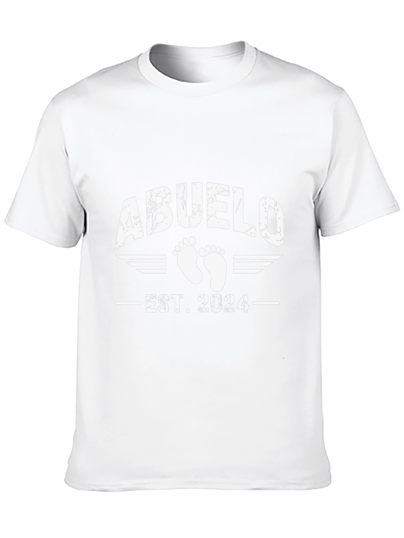 Abuelo Est. 2024 Mens Black T-Shirt