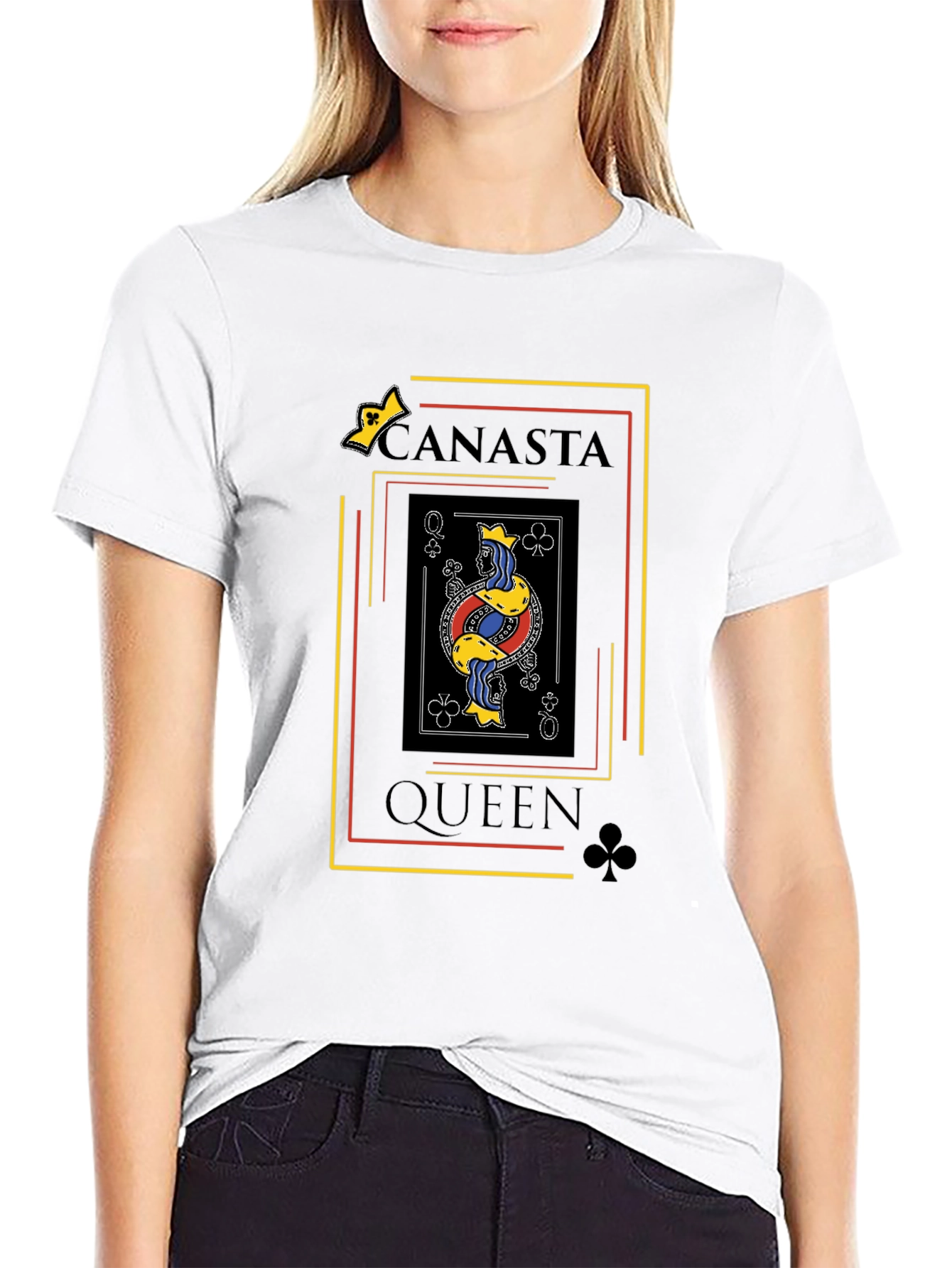 Canasta Queen T-Shirt - Card Game Lover Tee