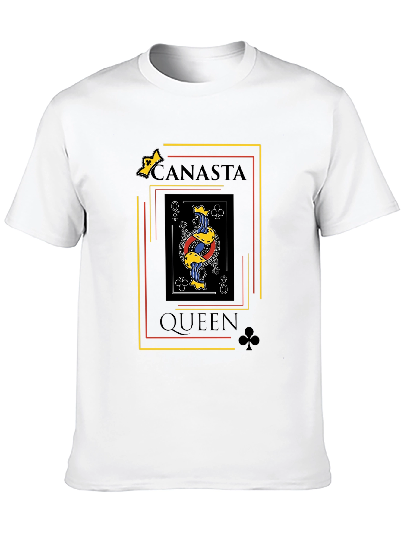 Canasta Queen T-Shirt - Card Game Lover Tee
