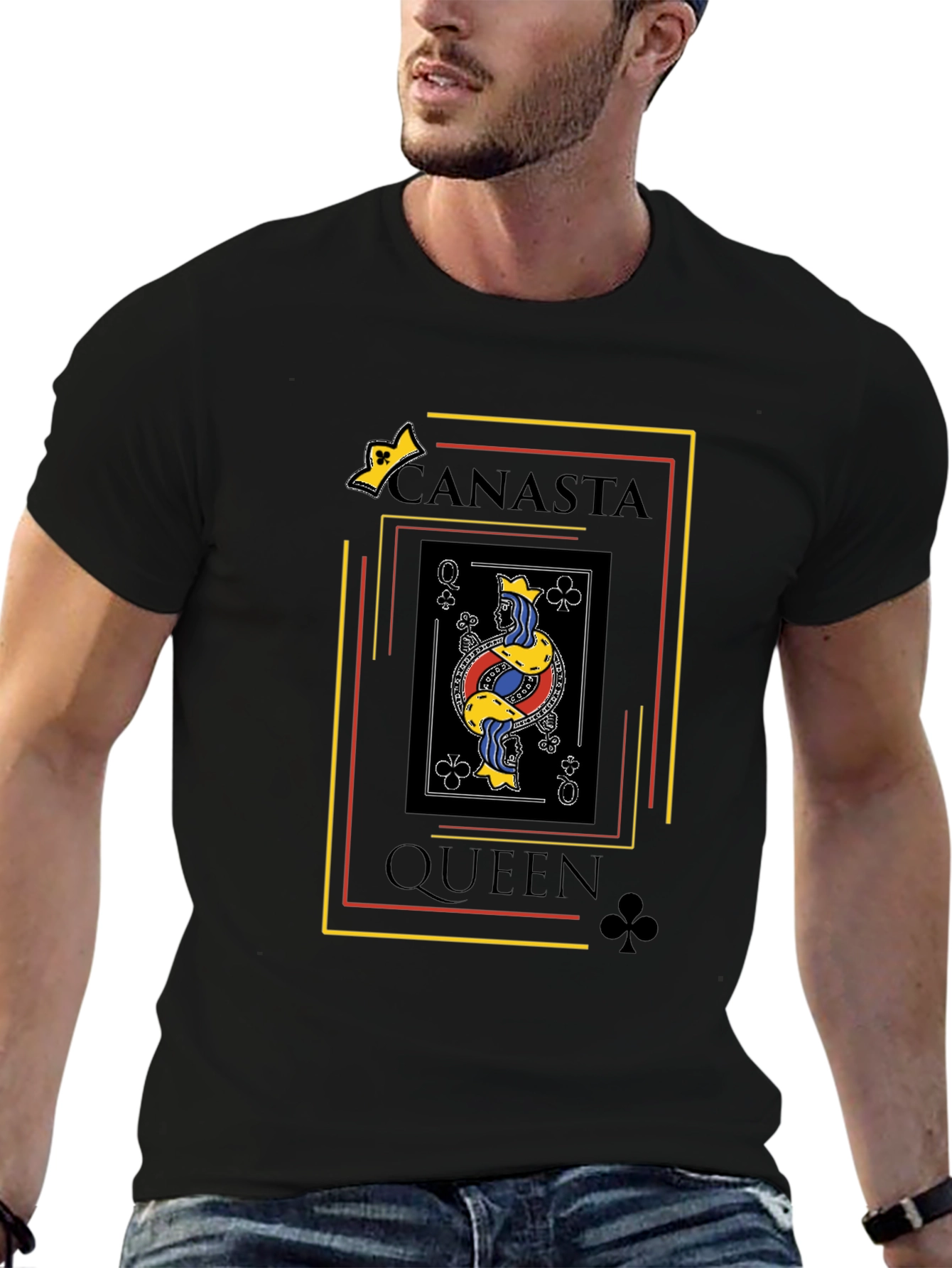 Canasta Queen T-Shirt - Card Game Lover Tee