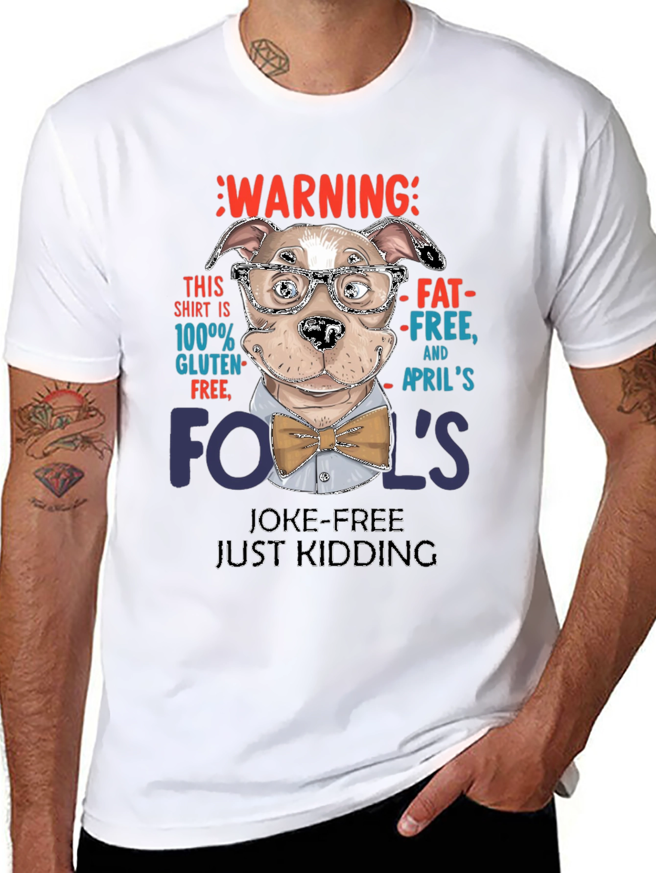 Warning: April Fools Joke-Free T-Shirt