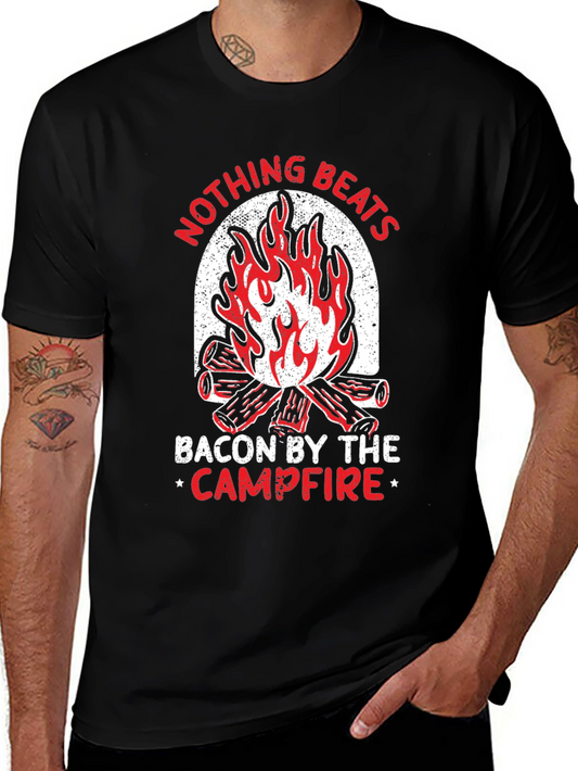 Bacon Campfire T-Shirt - Nothing Beats It!