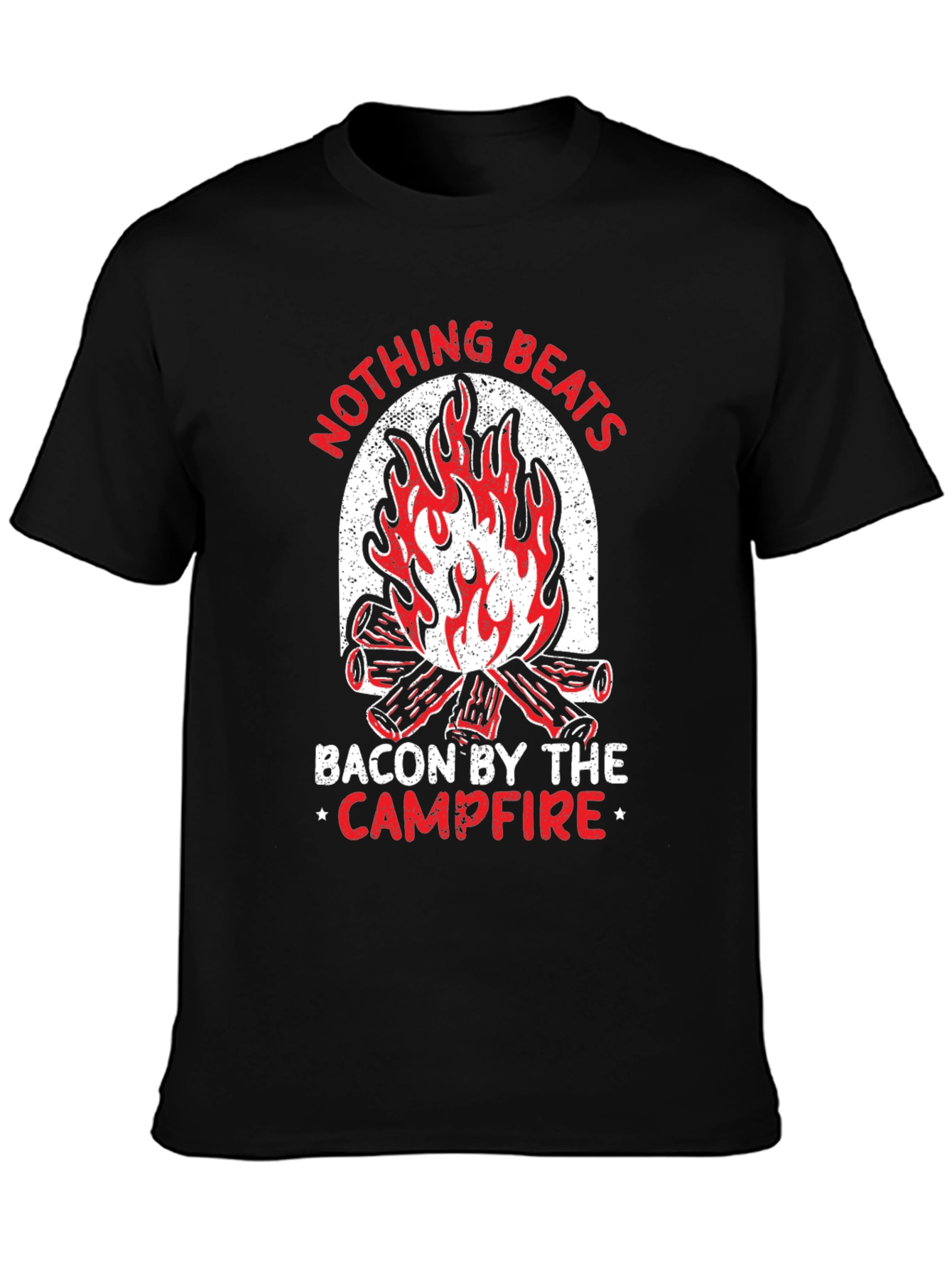 Bacon Campfire T-Shirt - Nothing Beats It!