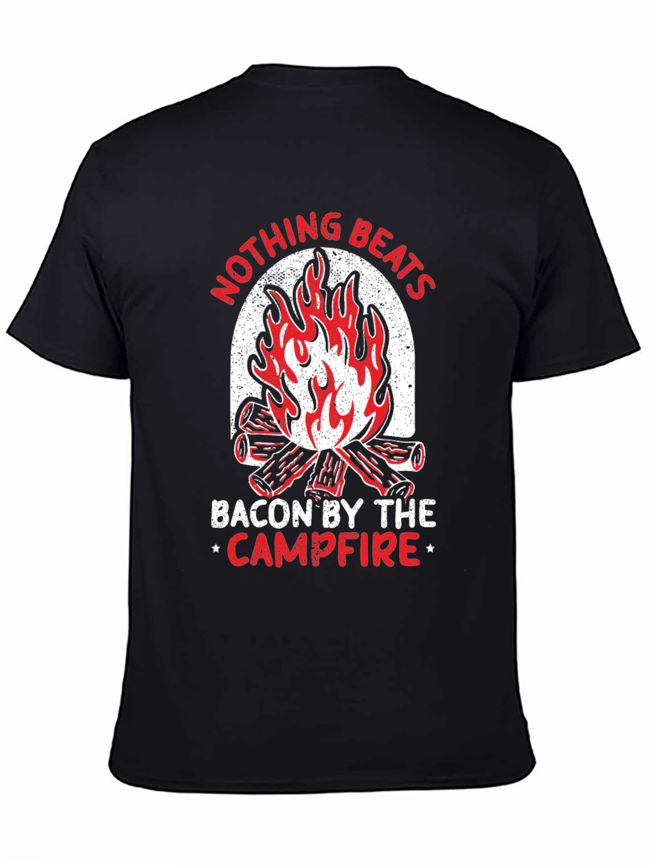 Bacon Campfire T-Shirt - Nothing Beats It!