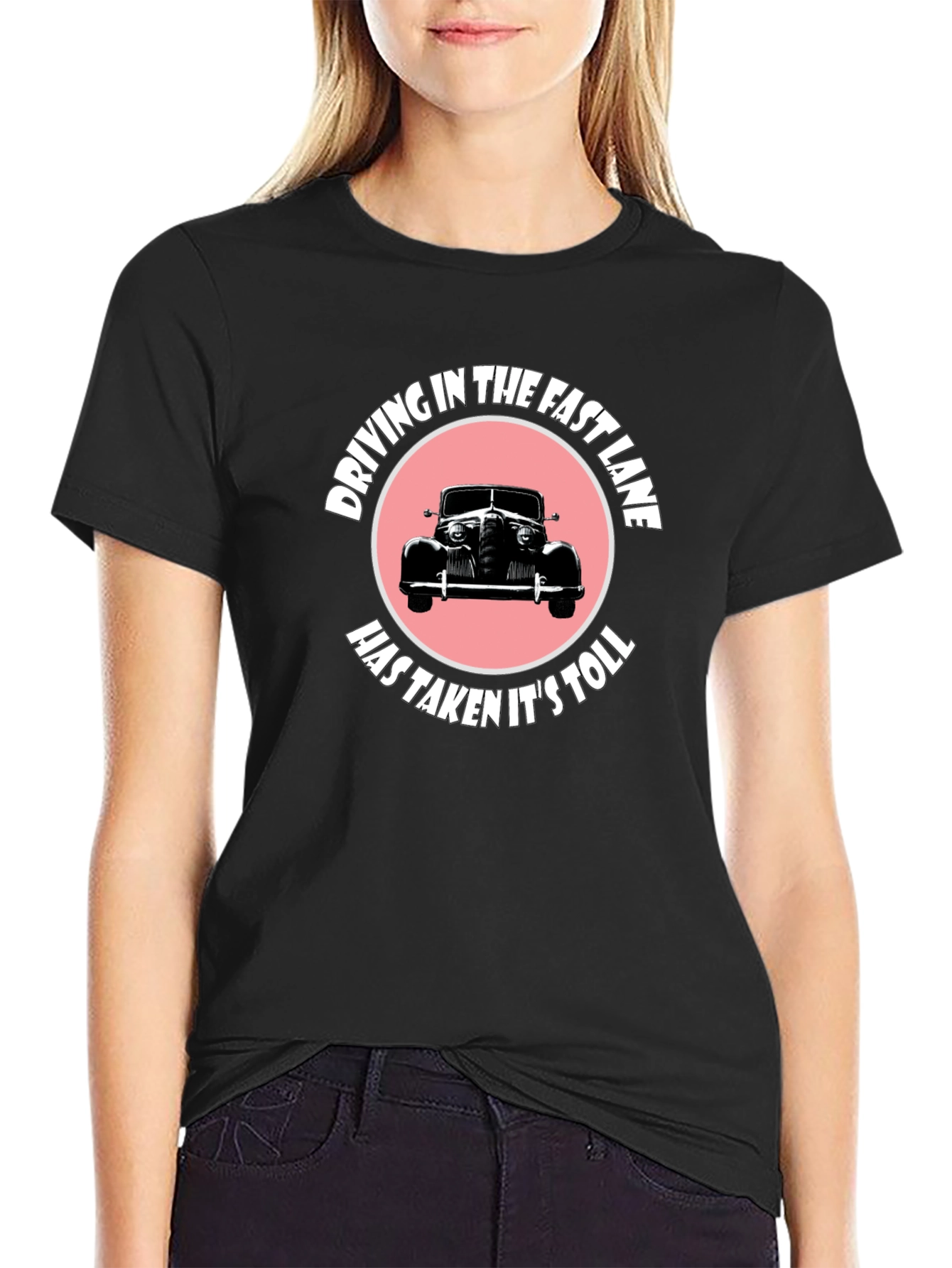 Fast Lane Car Graphic T-Shirt