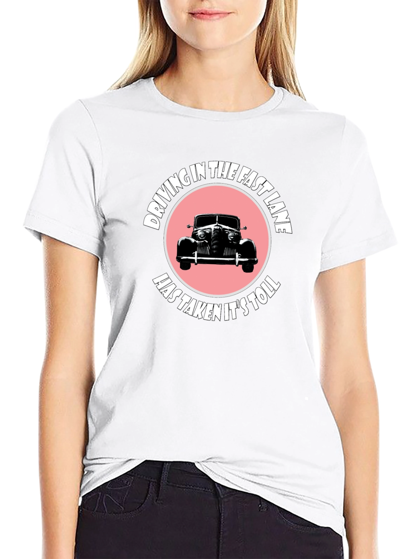 Fast Lane Car Graphic T-Shirt