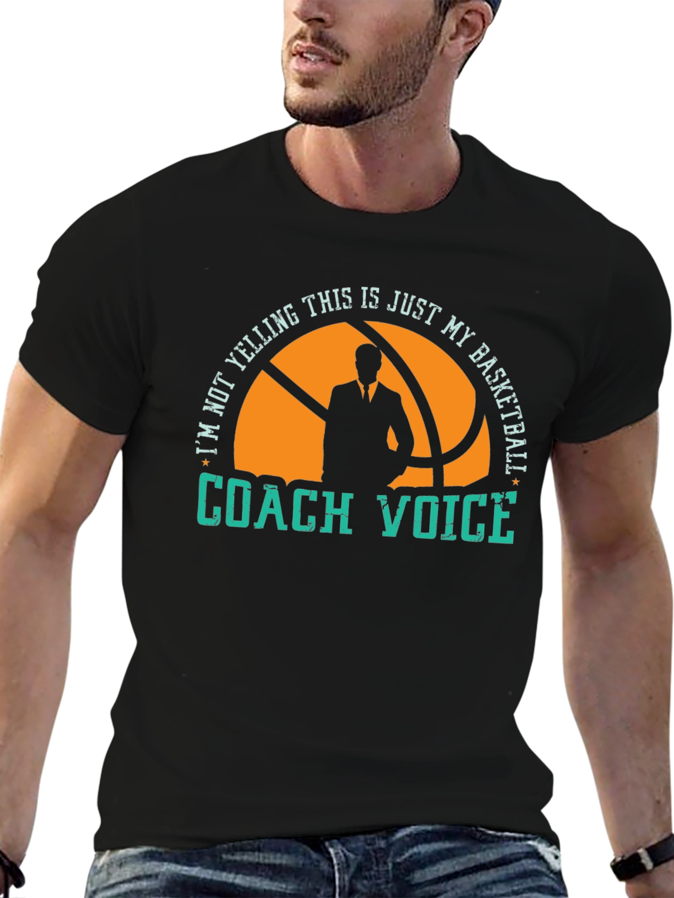 Basketball Coach Voice T-Shirt