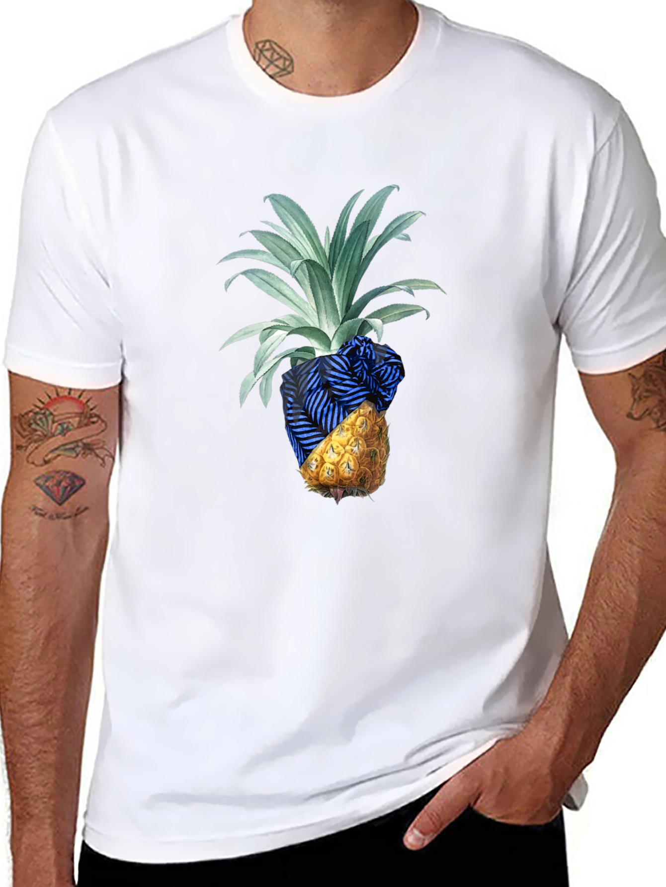 Pineapple T-Shirt - Tropical Fruit Graphic Tee