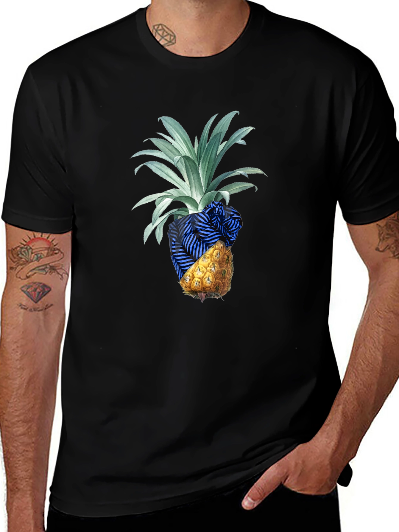 Pineapple T-Shirt - Tropical Fruit Graphic Tee