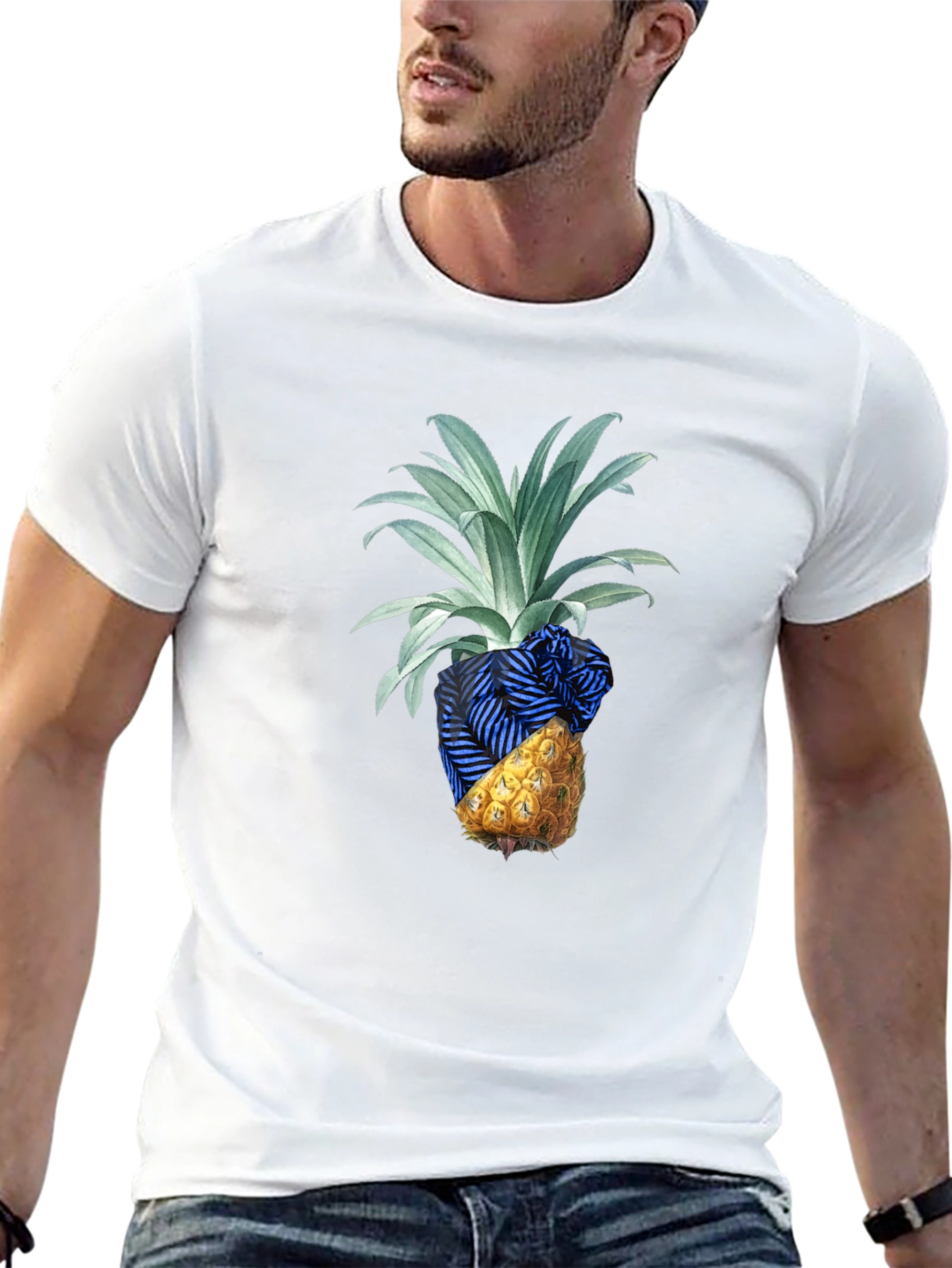 Pineapple T-Shirt - Tropical Fruit Graphic Tee