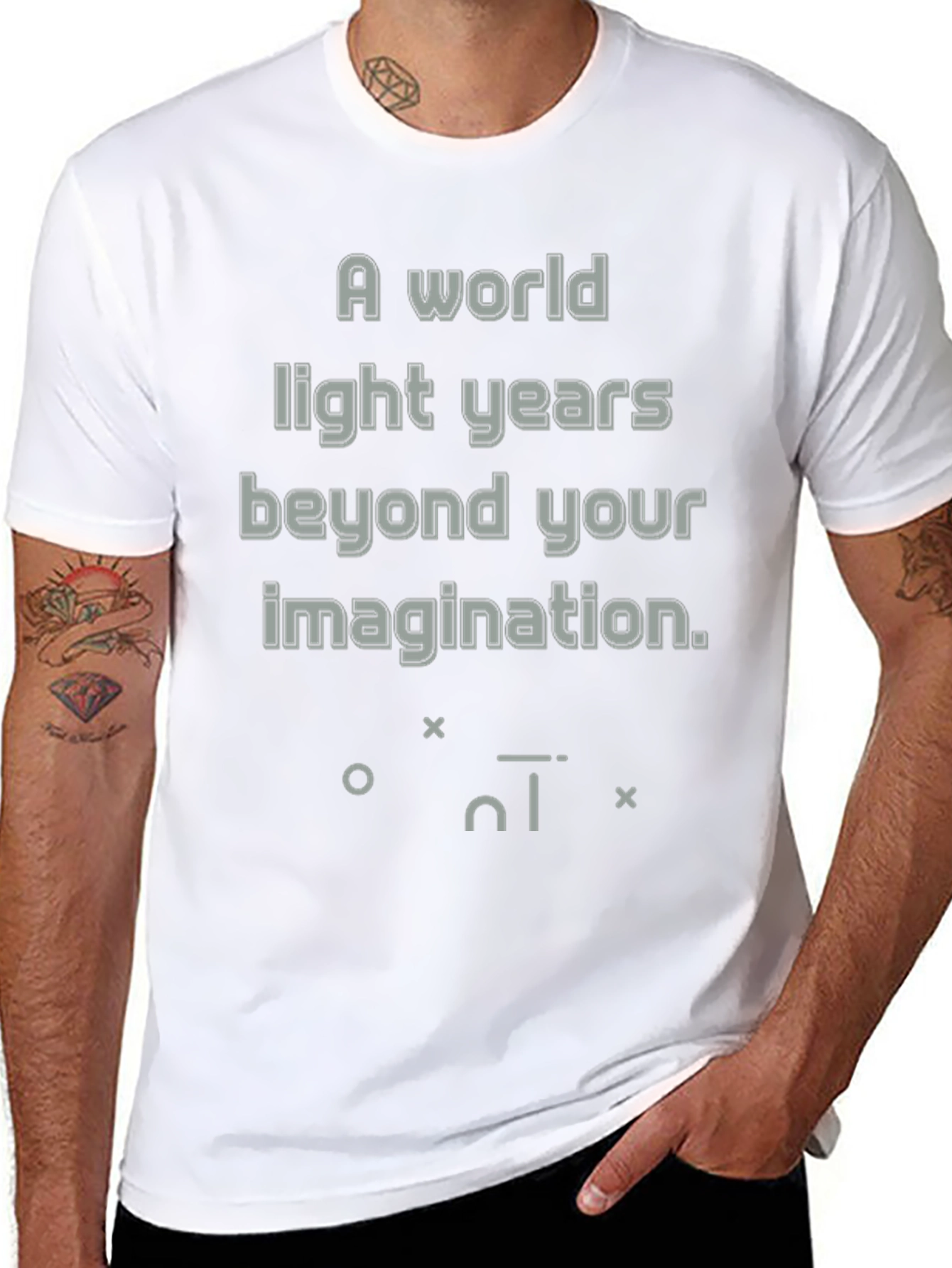 Sci-Fi Graphic Tee - A World Beyond Imagination