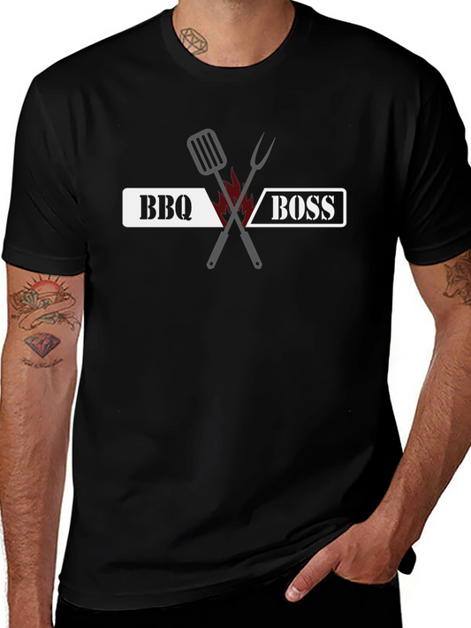 BBQ Boss T-Shirt - Grilling Master Apparel