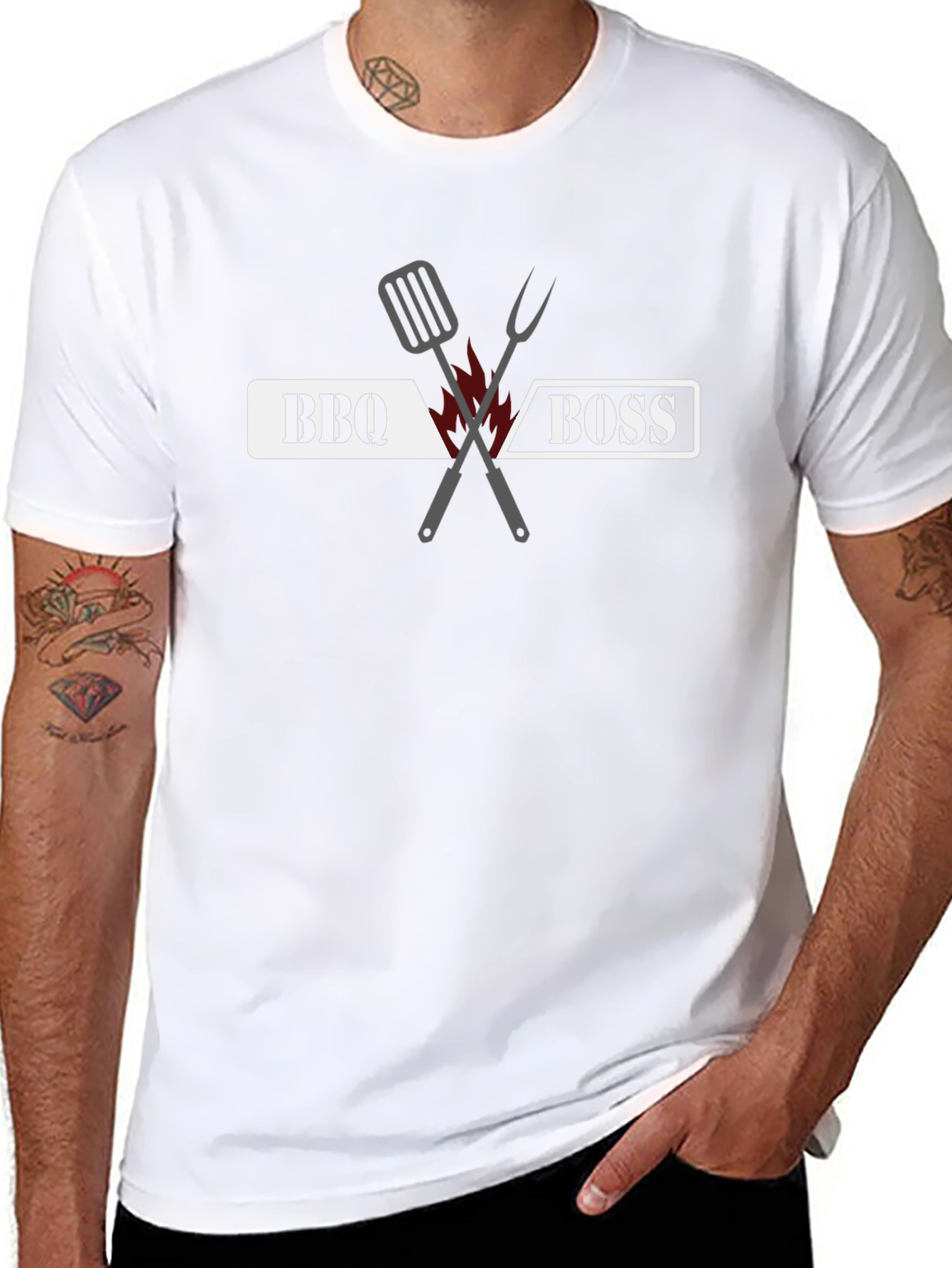 BBQ Boss T-Shirt - Grilling Master Apparel