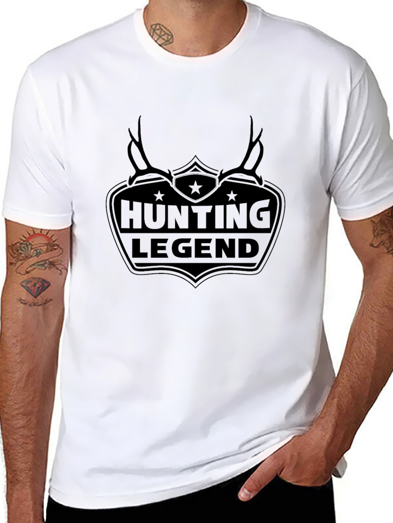 Hunting Legend Black T-Shirt