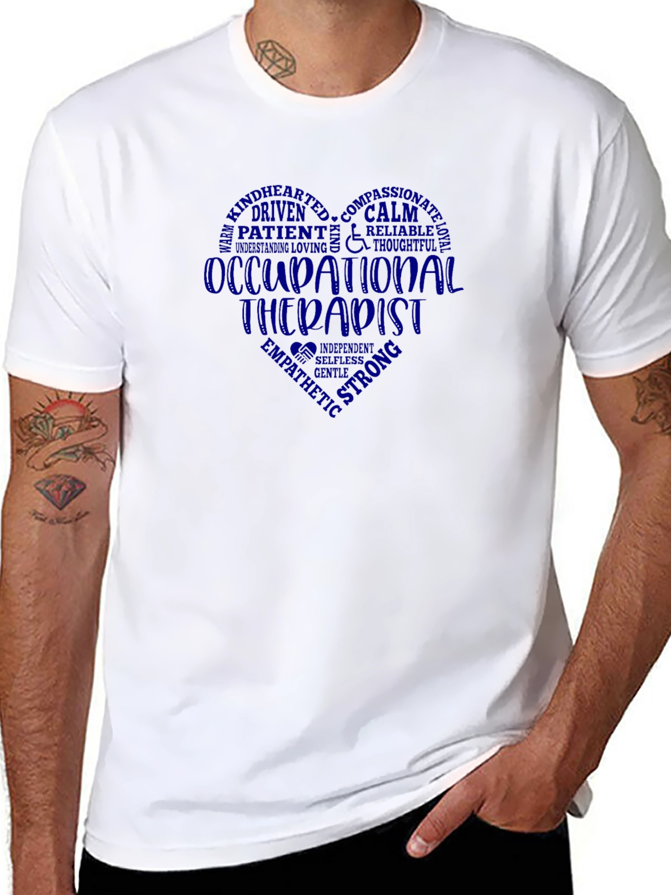 Occupational Therapist Heart T-Shirt