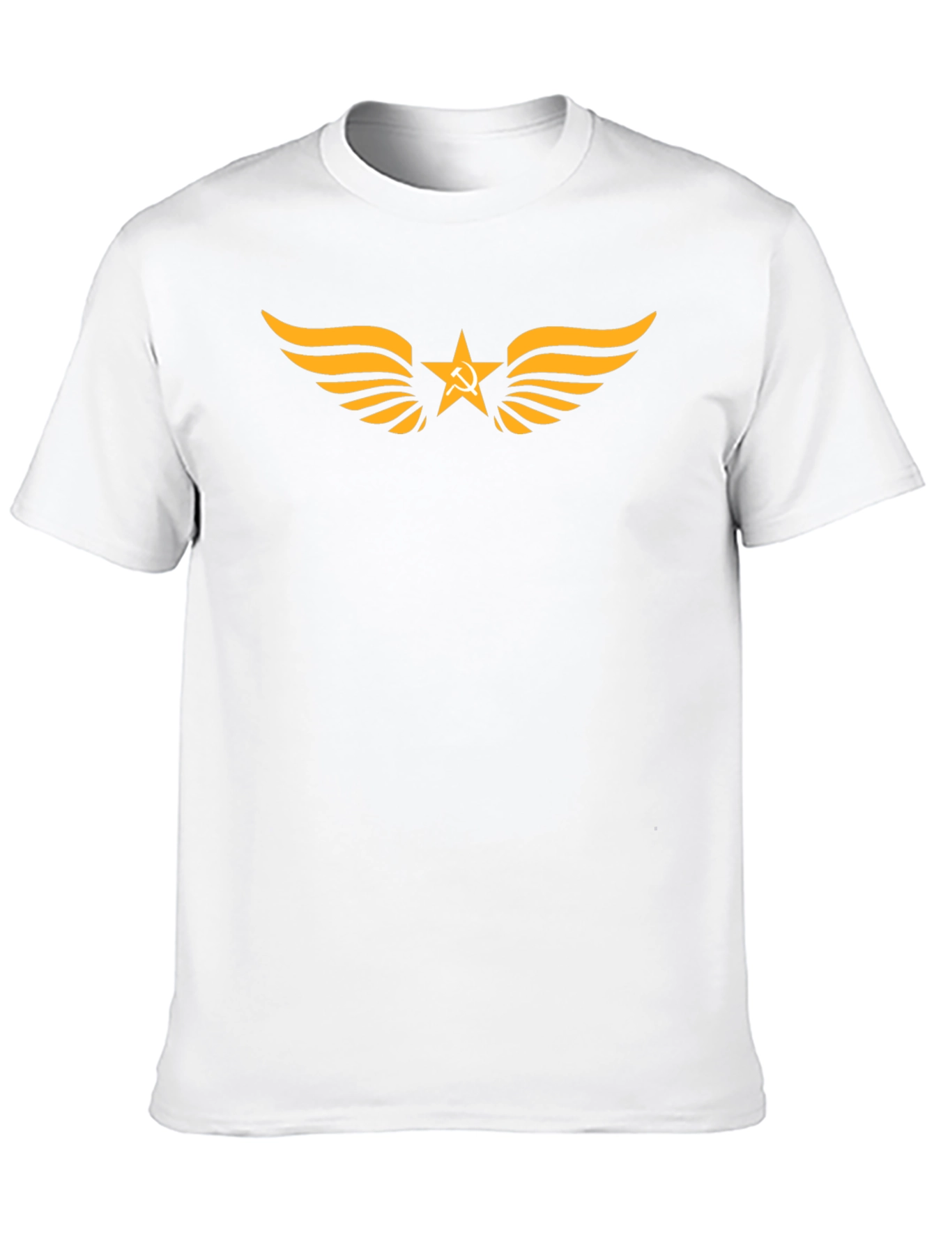 Soviet Star Wings Black T-Shirt