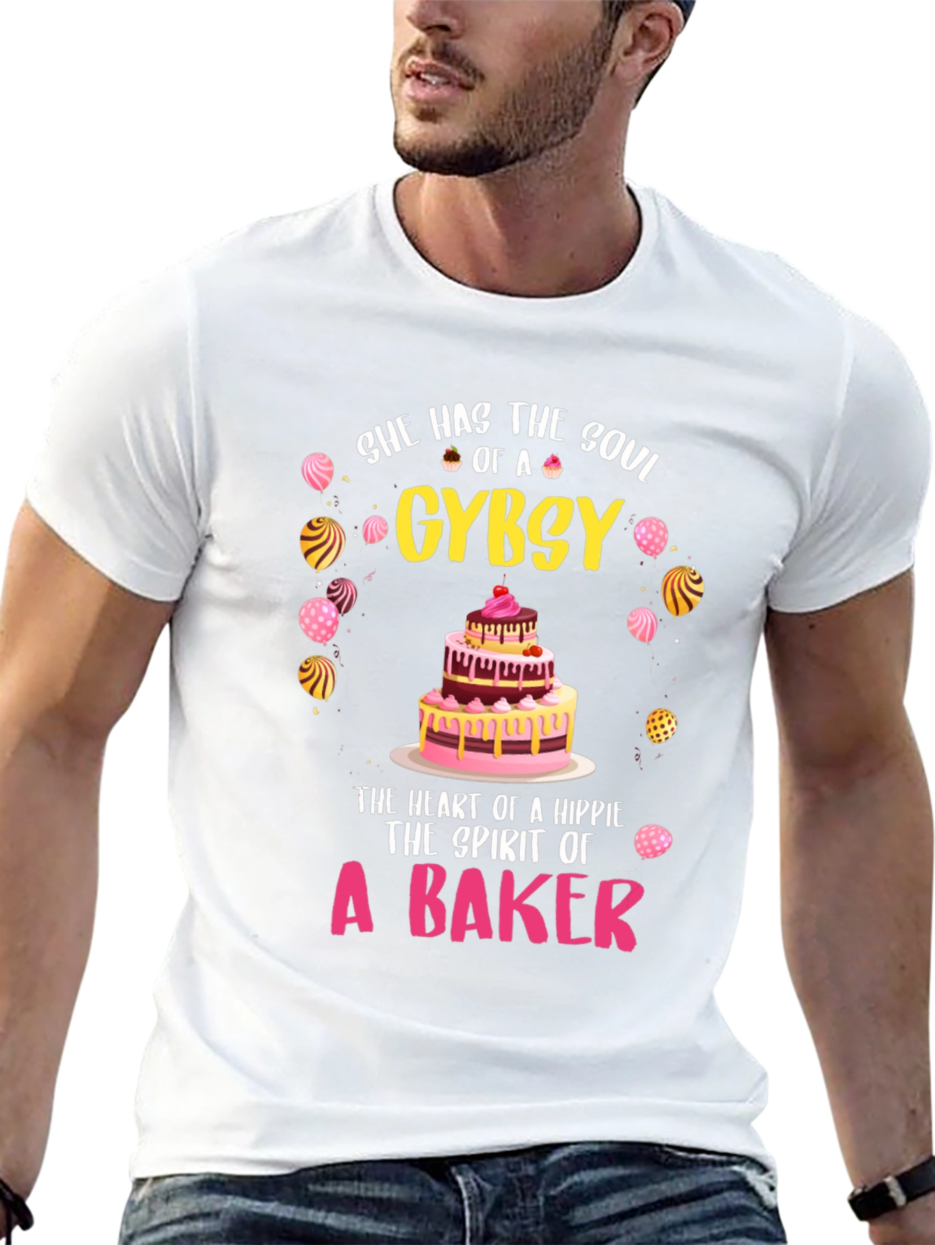 She Has the Soul of a Gypsy Baker T-Shirt