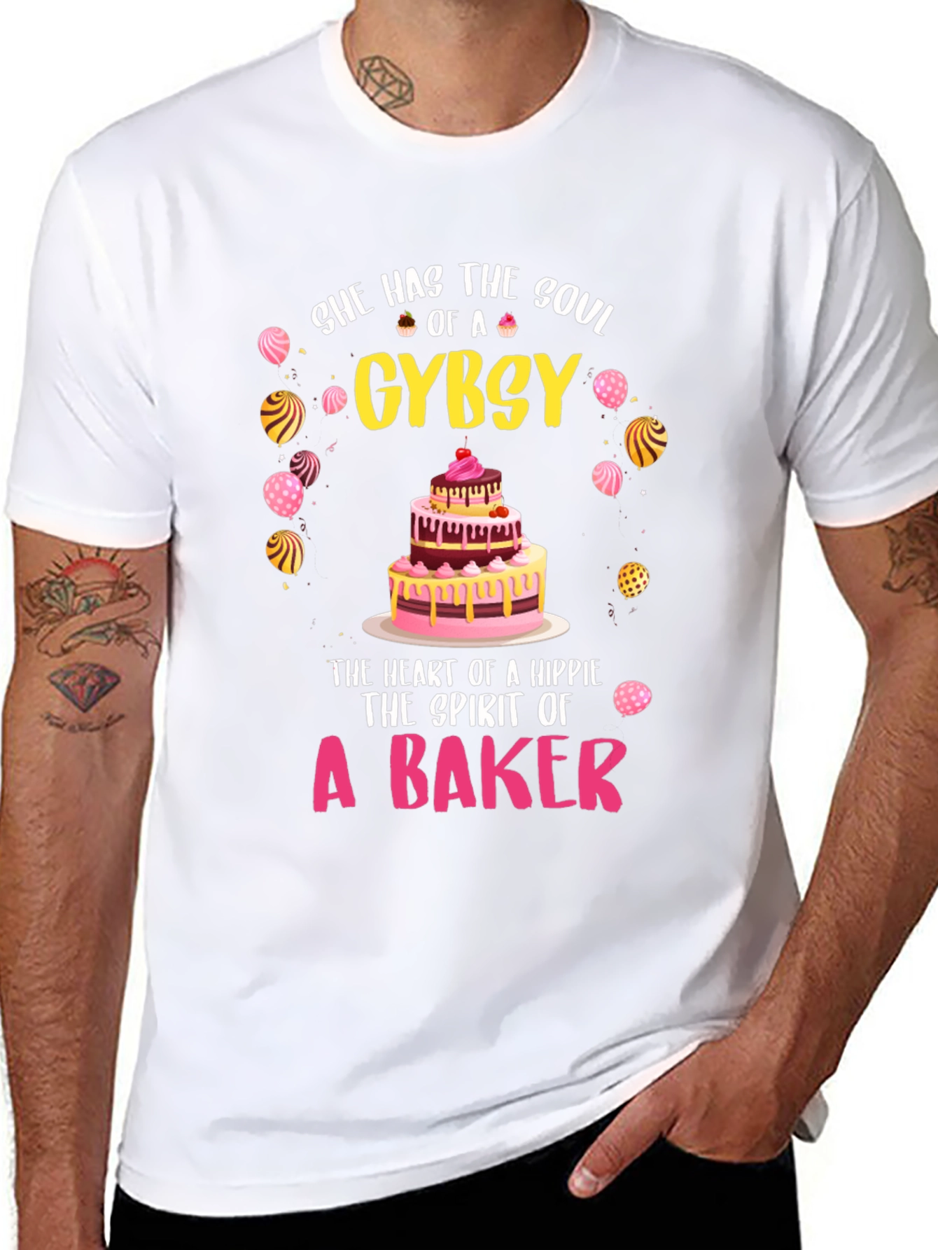 She Has the Soul of a Gypsy Baker T-Shirt