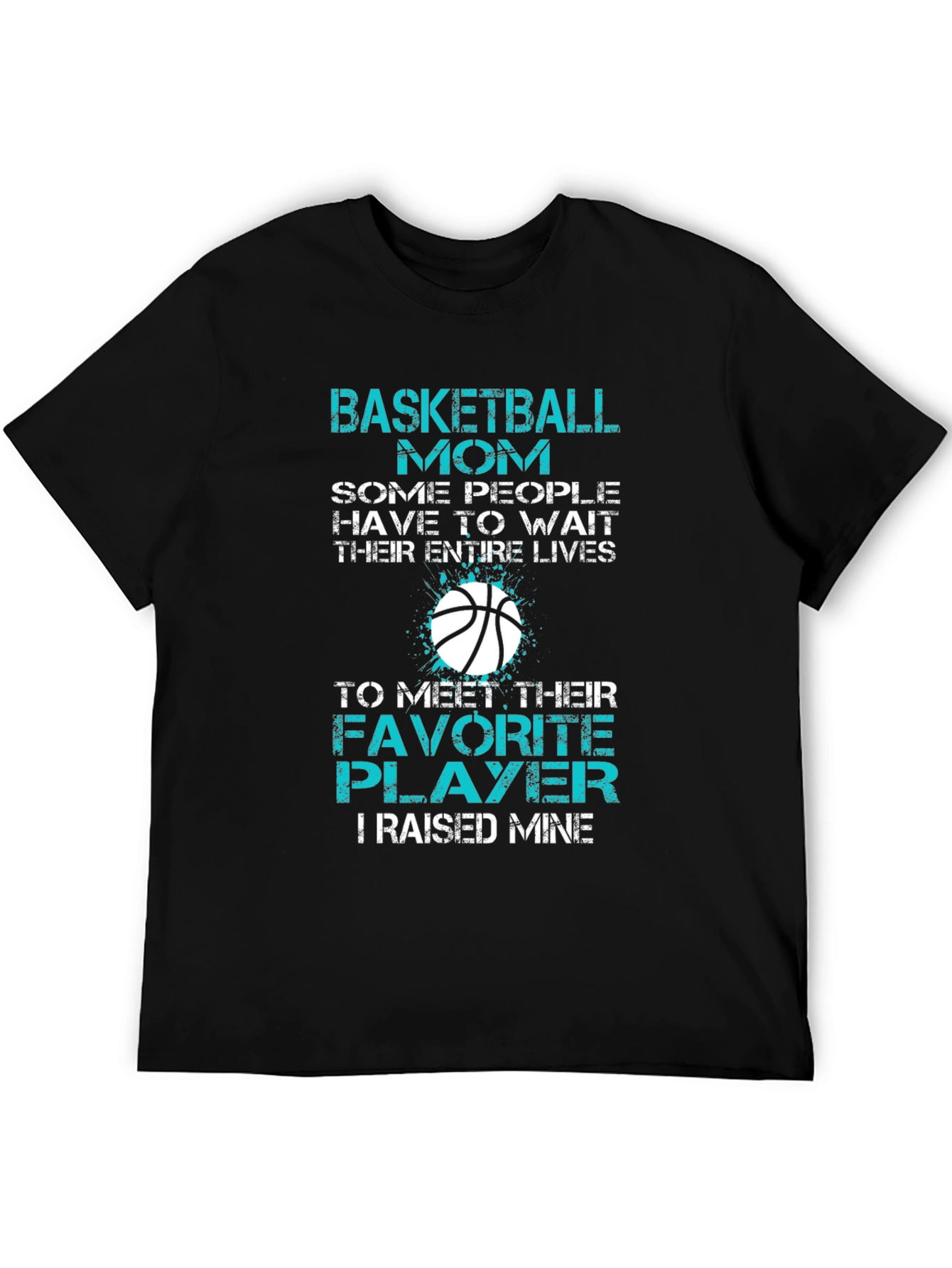 Basketball Mom Graphic T-Shirt - Favorite Player Tee
