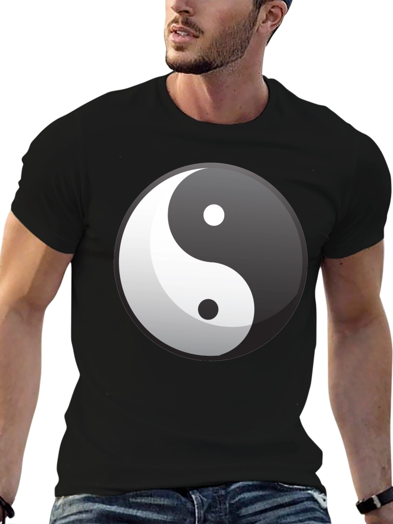 Yin Yang Graphic Tee - Balance & Style