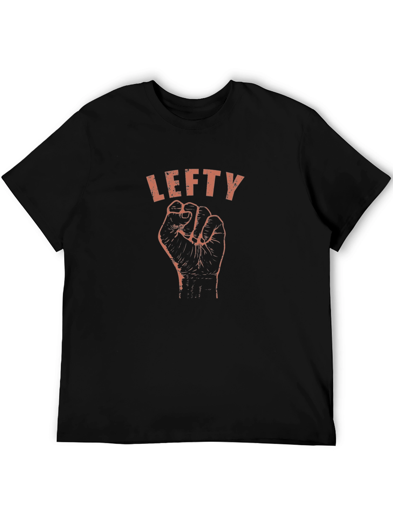 Lefty Fist Graphic Tee - Empower Your Style