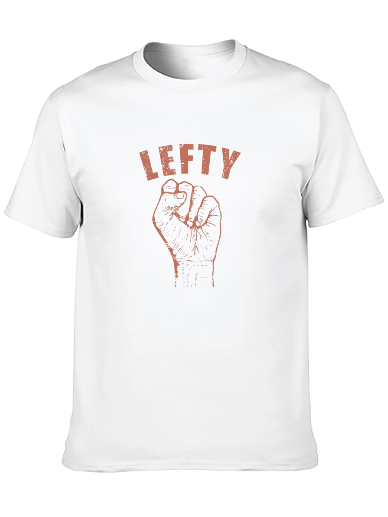 Lefty Fist Graphic Tee - Empower Your Style