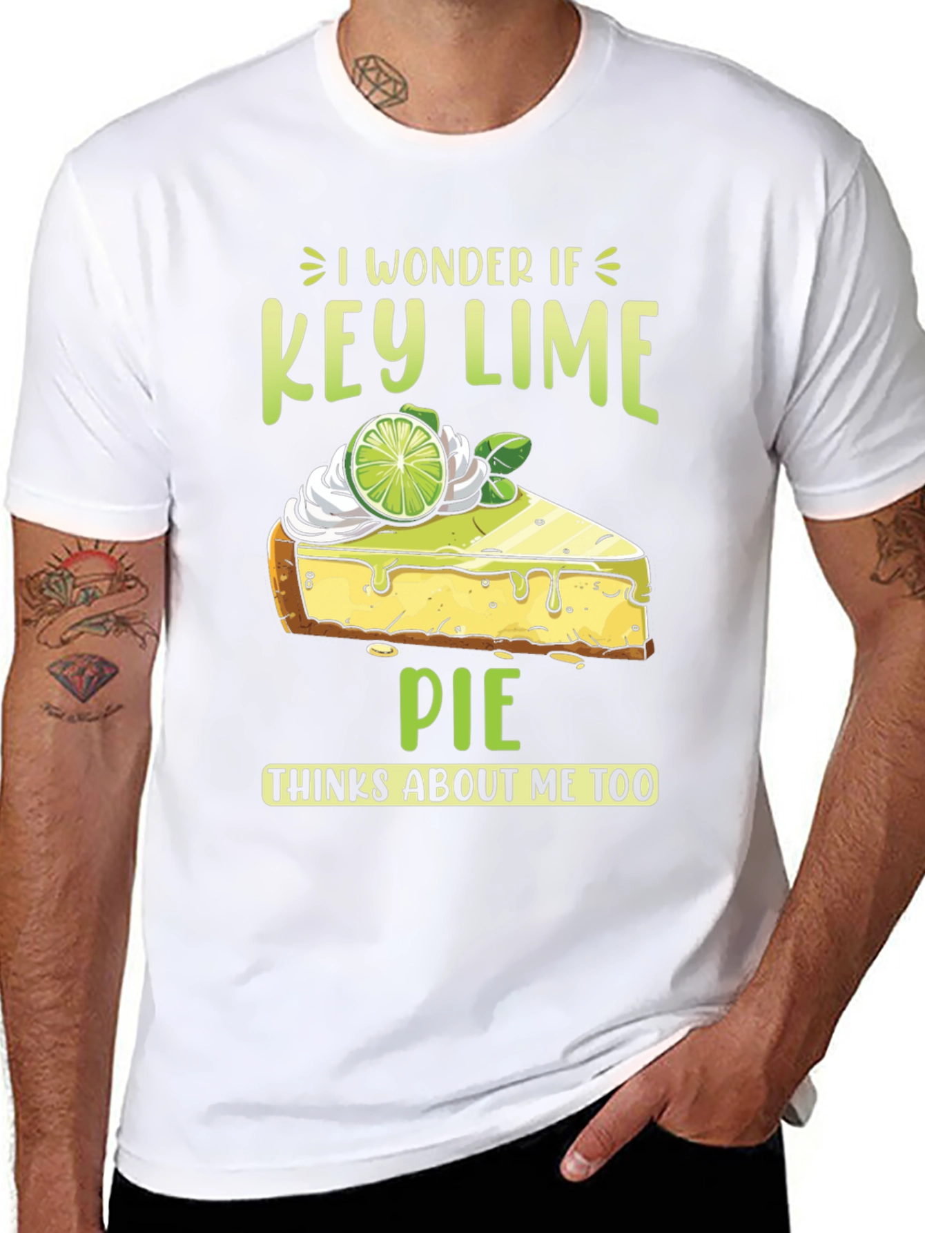Key Lime Pie Lover Graphic Tee