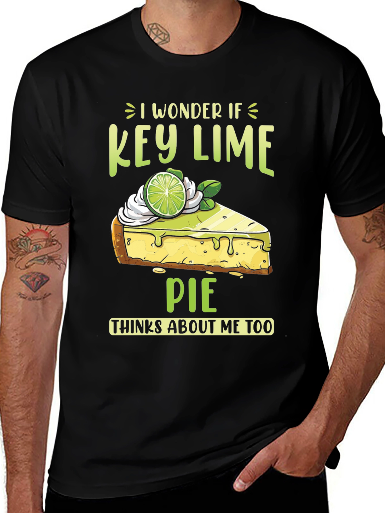 Key Lime Pie Lover Graphic Tee