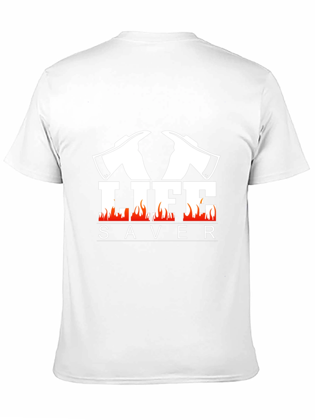 Firefighter Lifesaver Graphic Tee