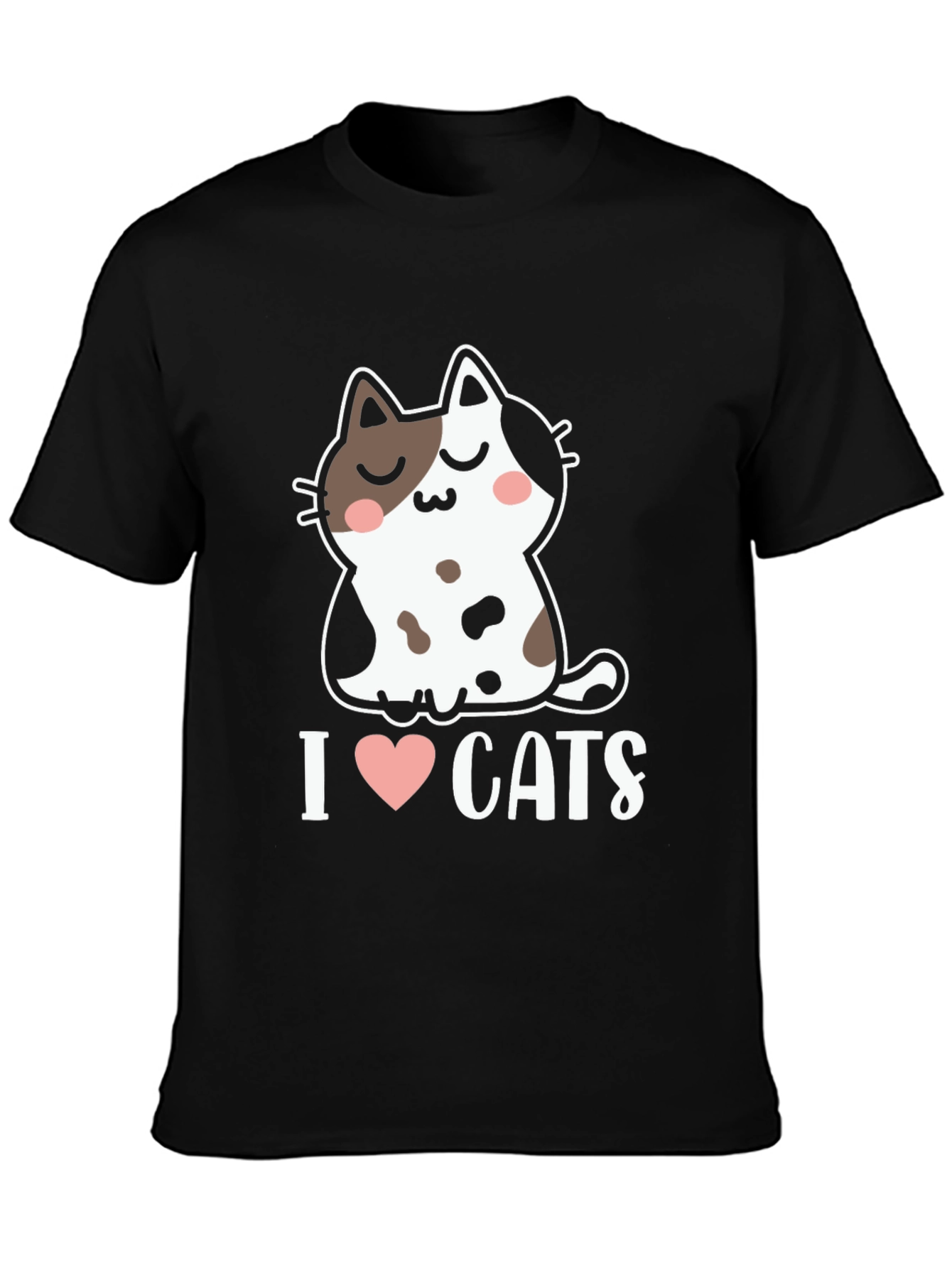 I Heart Cats T-Shirt - Cute Kitten Graphic Tee