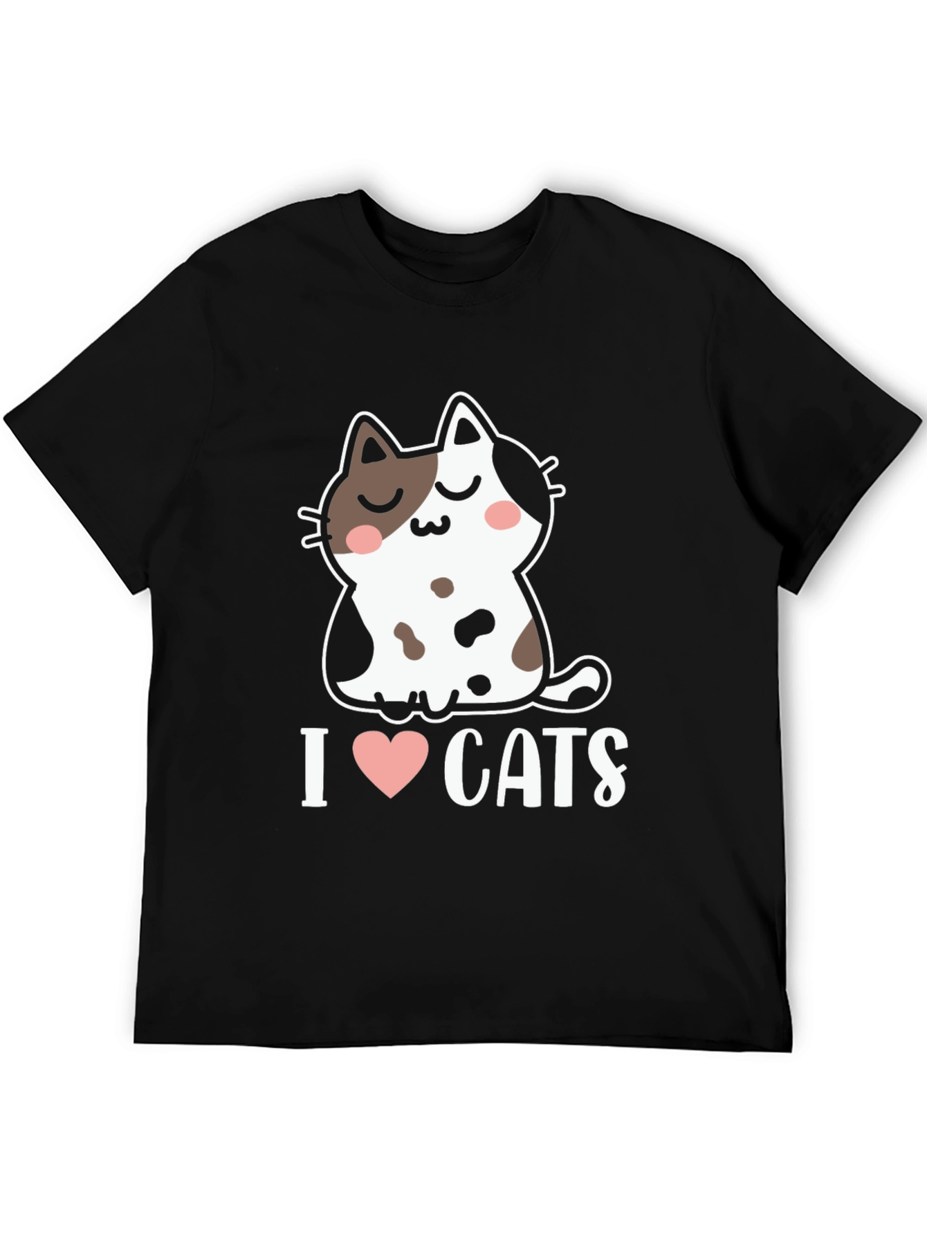 I Heart Cats T-Shirt - Cute Kitten Graphic Tee