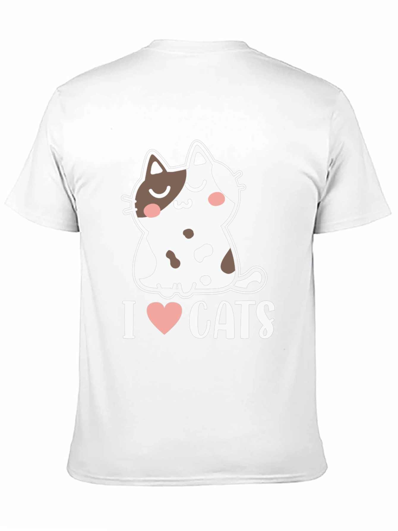 I Heart Cats T-Shirt - Cute Kitten Graphic Tee