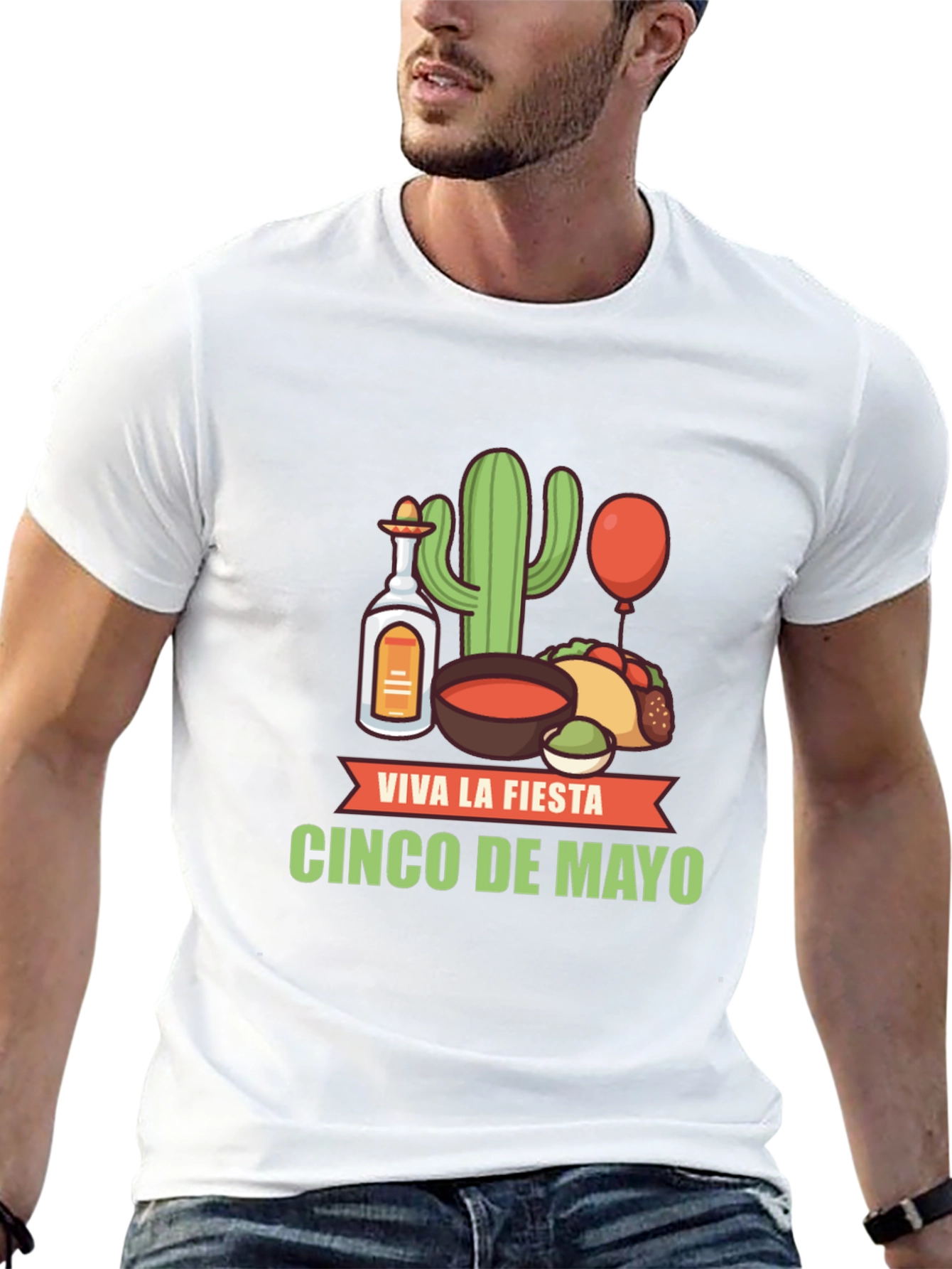 Cinco de Mayo Fiesta T-Shirt - Black